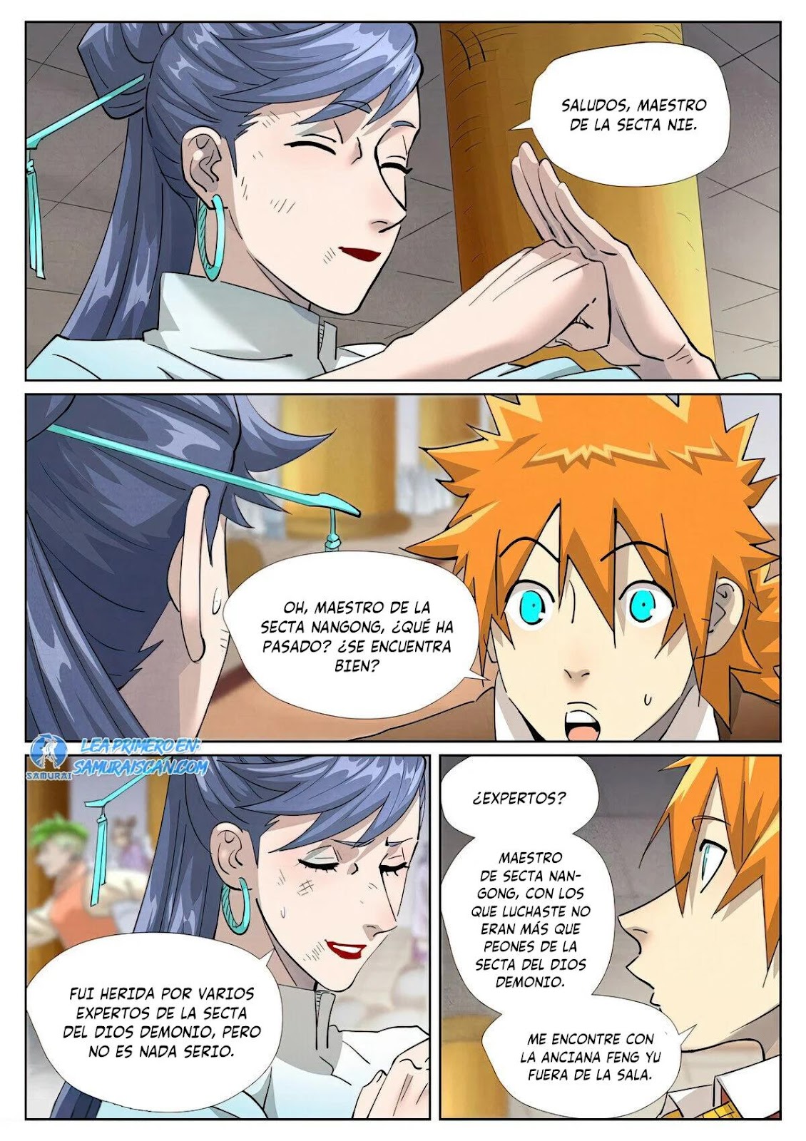 Read Tales of Demons and Gods ES Manga Online