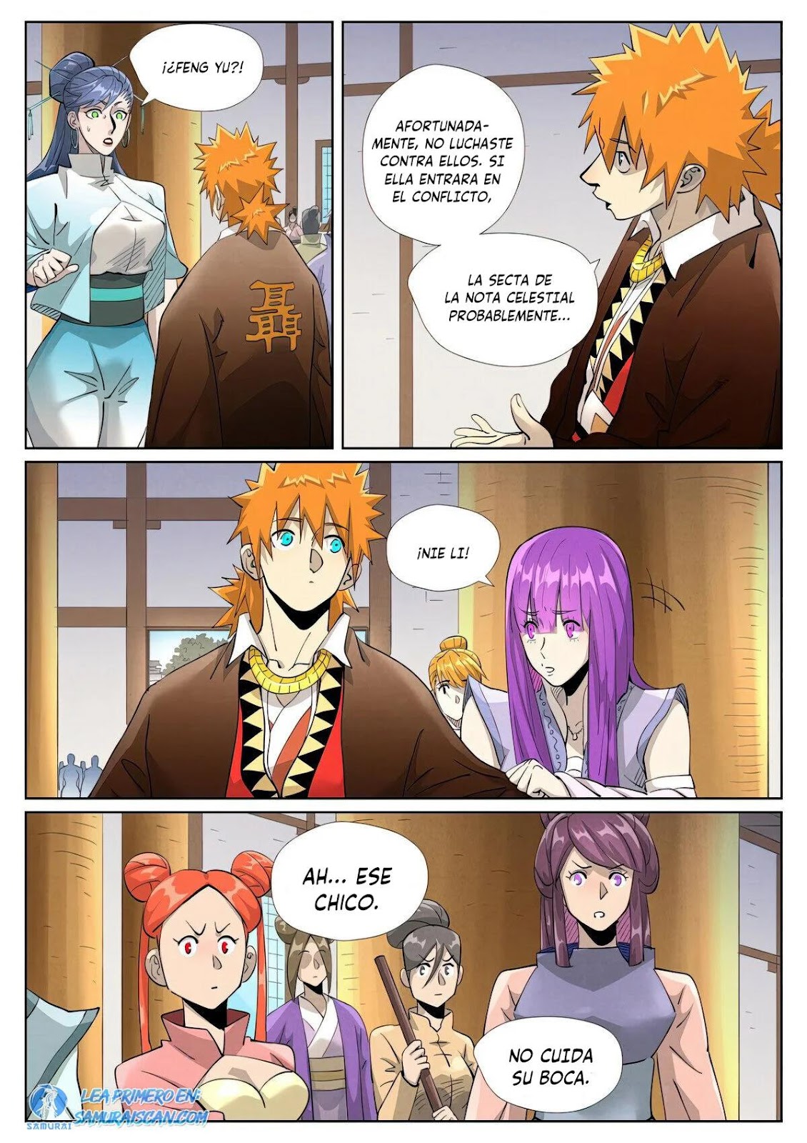 Read Tales of Demons and Gods ES Manga Online