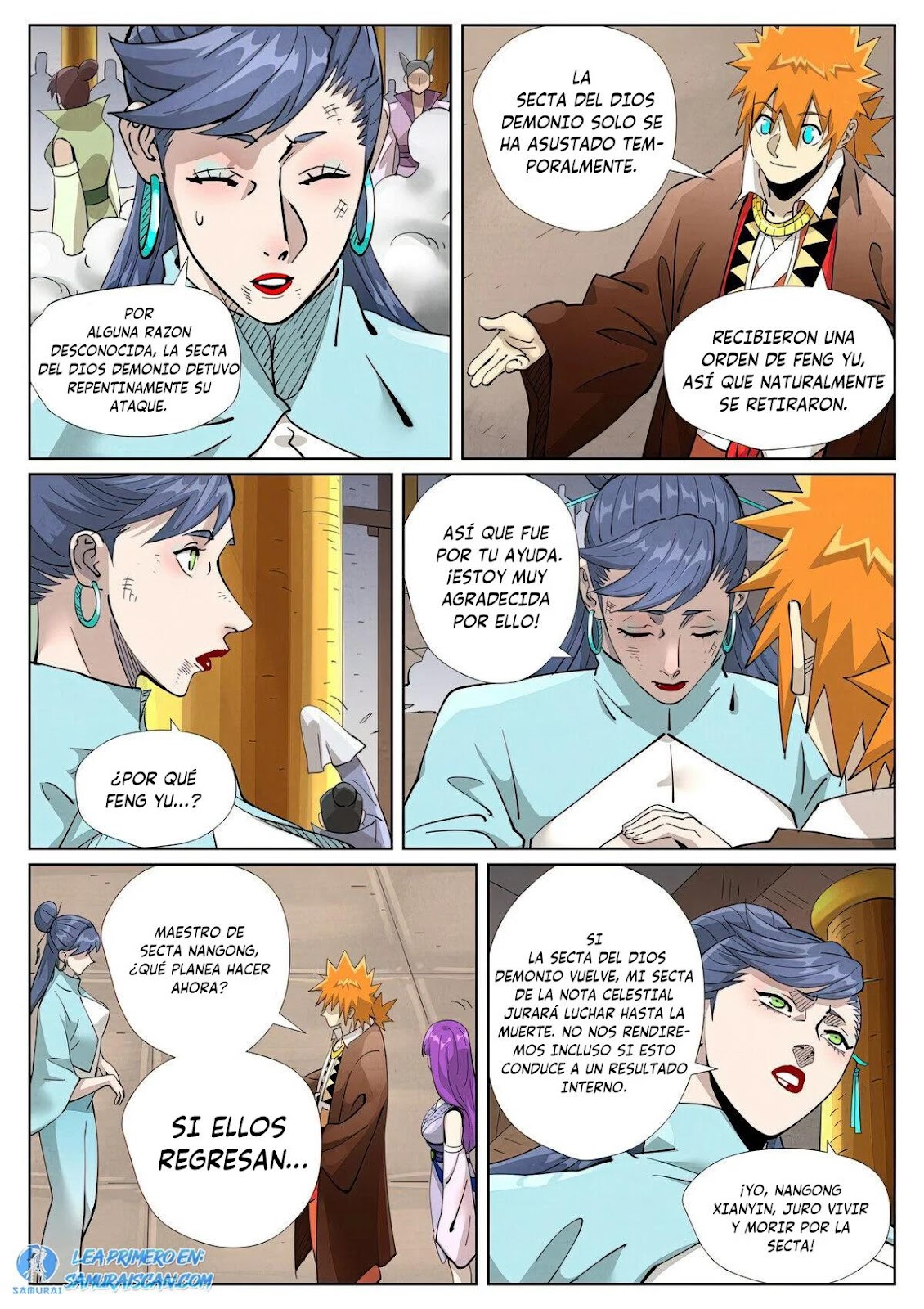 Read Tales of Demons and Gods ES Manga Online