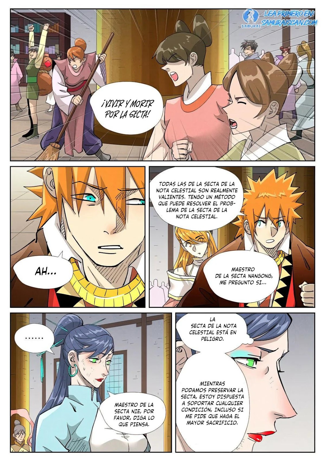 Read Tales of Demons and Gods ES Manga Online