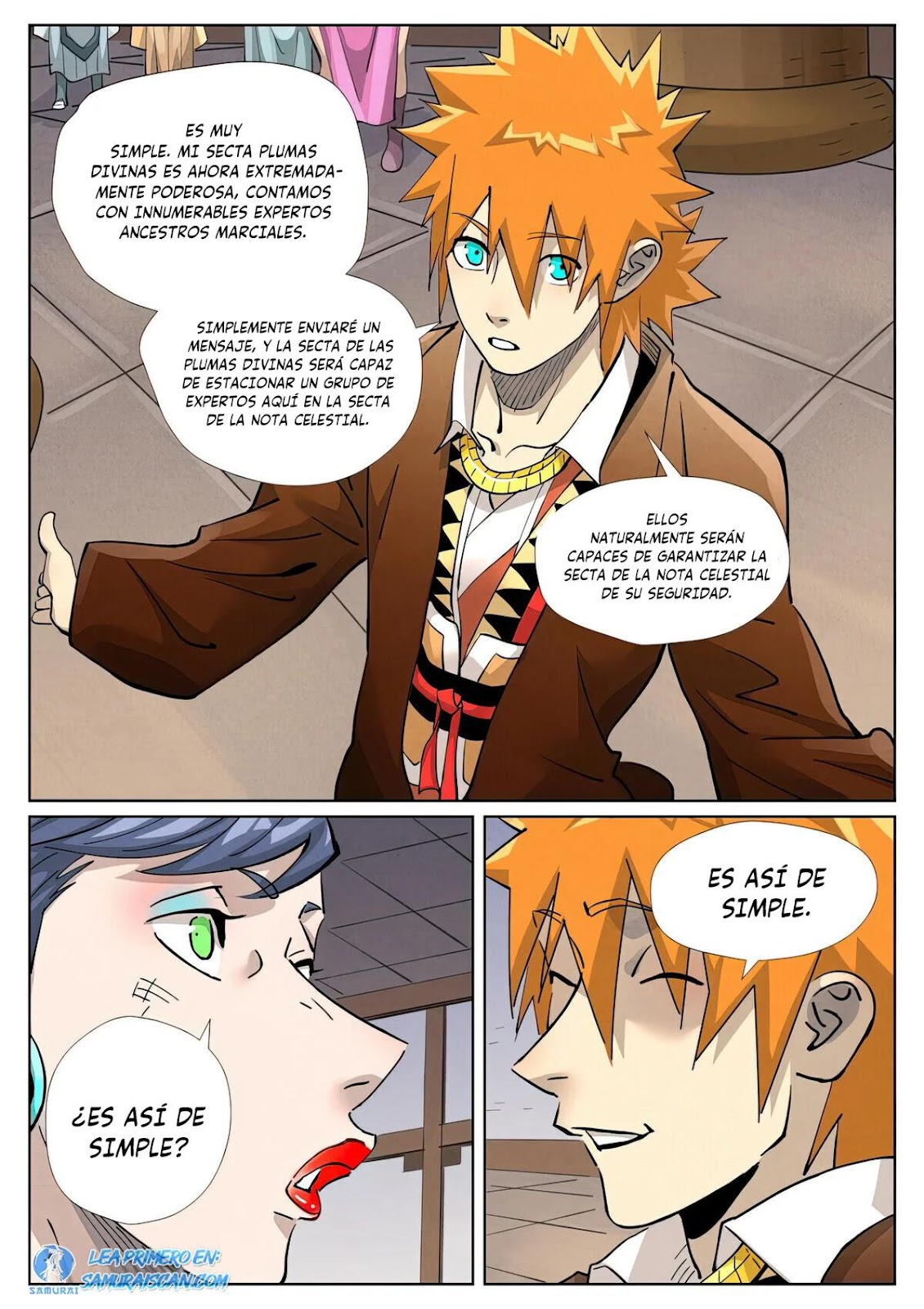 Read Tales of Demons and Gods ES Manga Online
