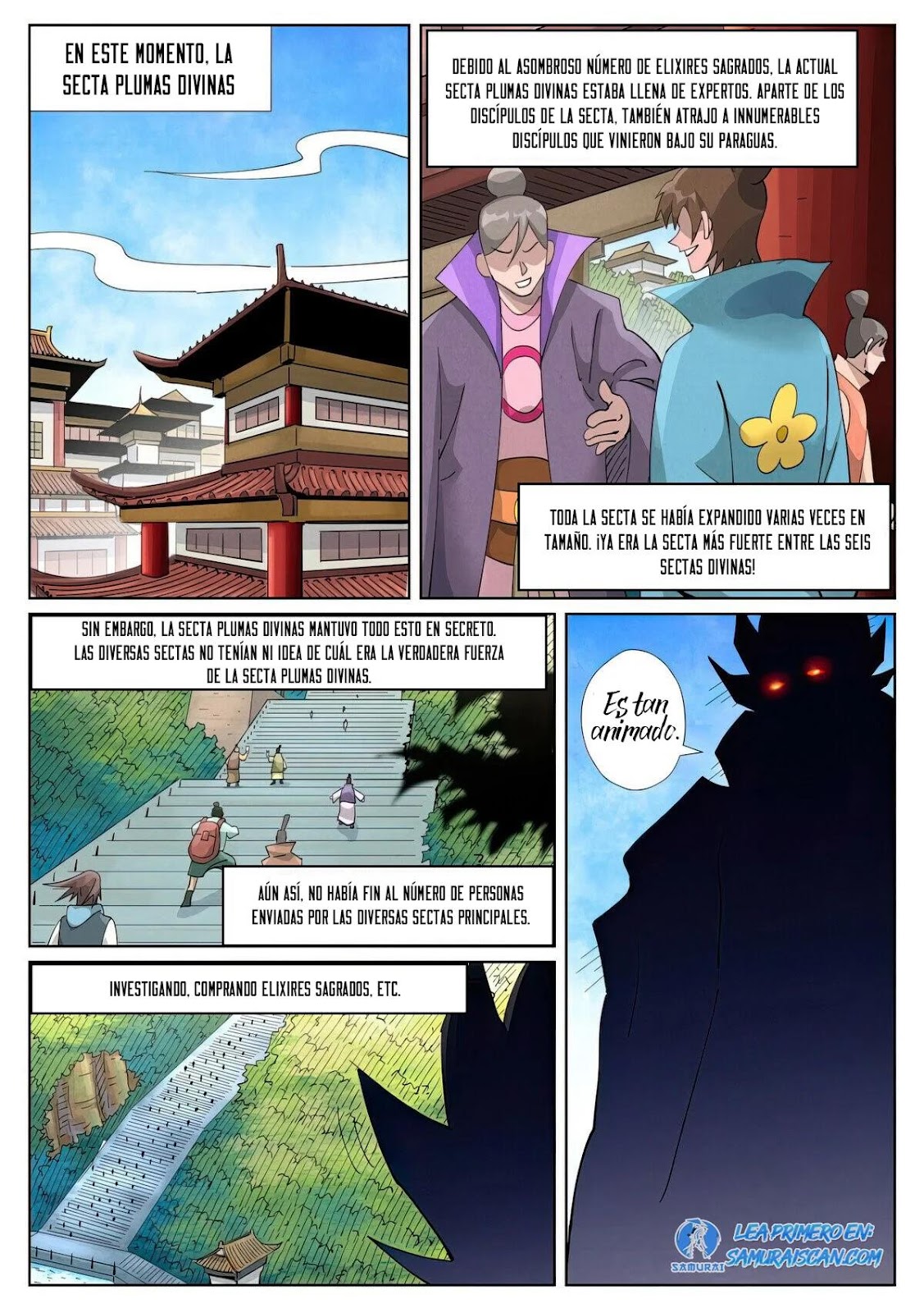 Read Tales of Demons and Gods ES Manga Online