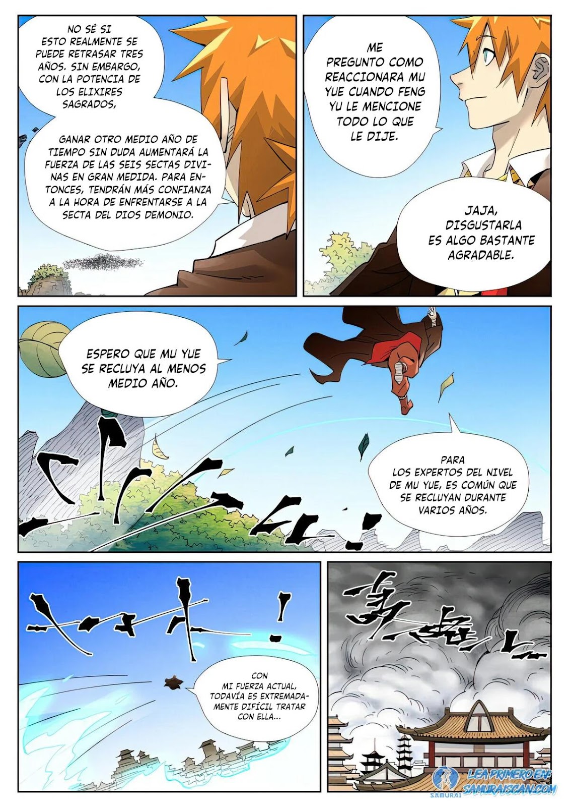 Read Tales of Demons and Gods ES Manga Online