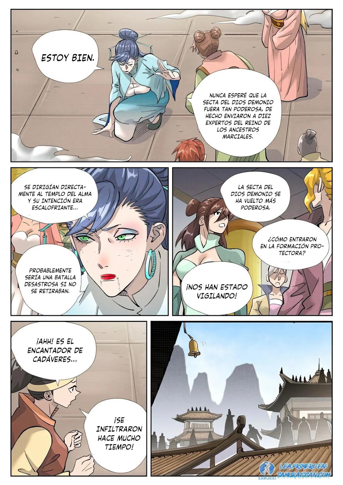 Read Tales of Demons and Gods ES Manga Online