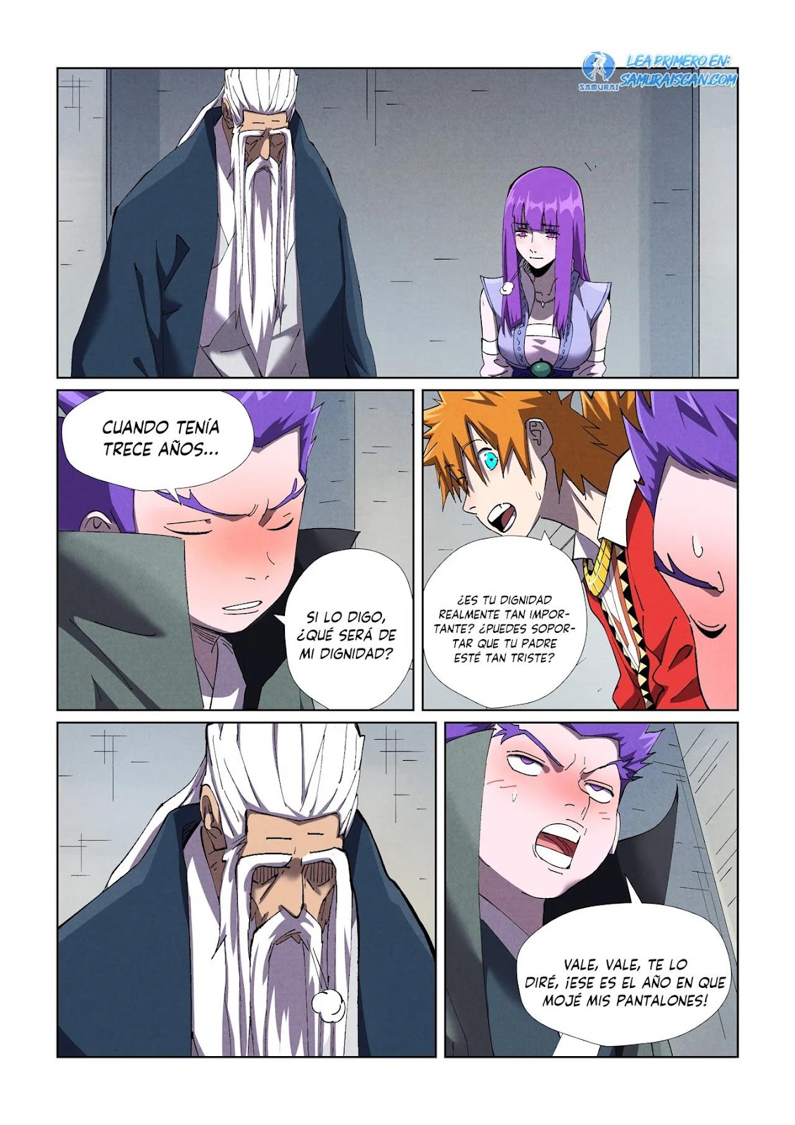 Read Tales of Demons and Gods ES Manga Online