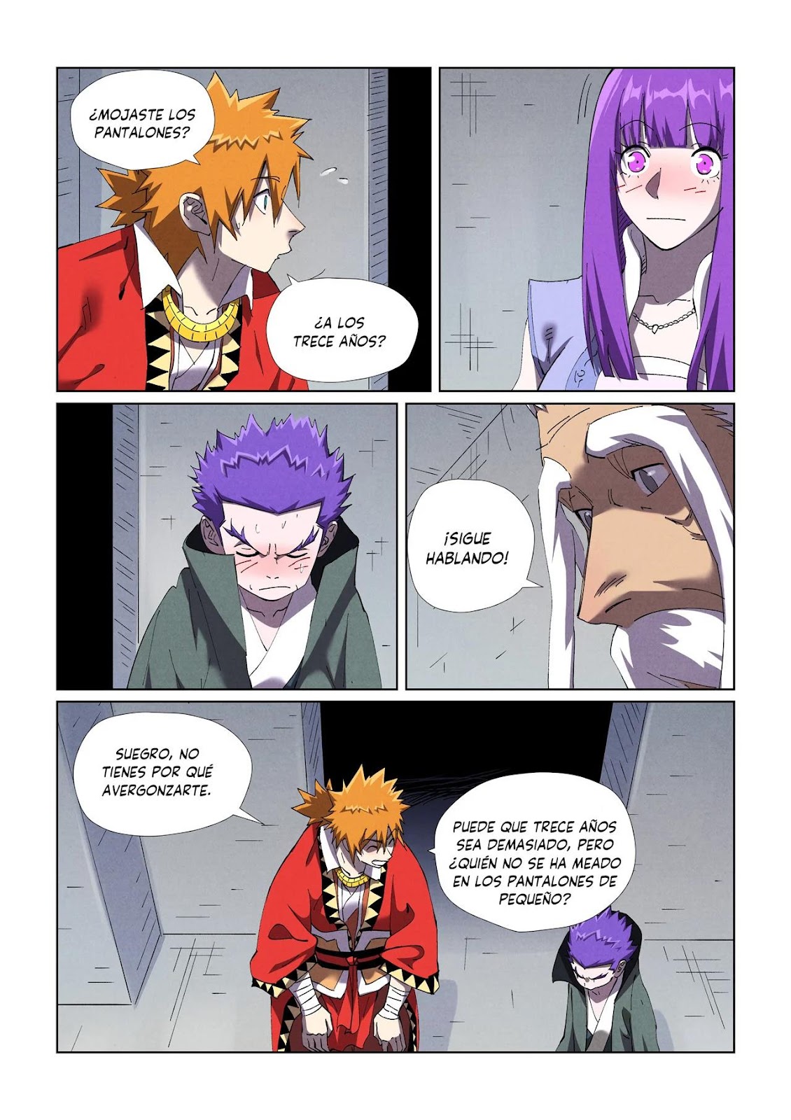 Read Tales of Demons and Gods ES Manga Online