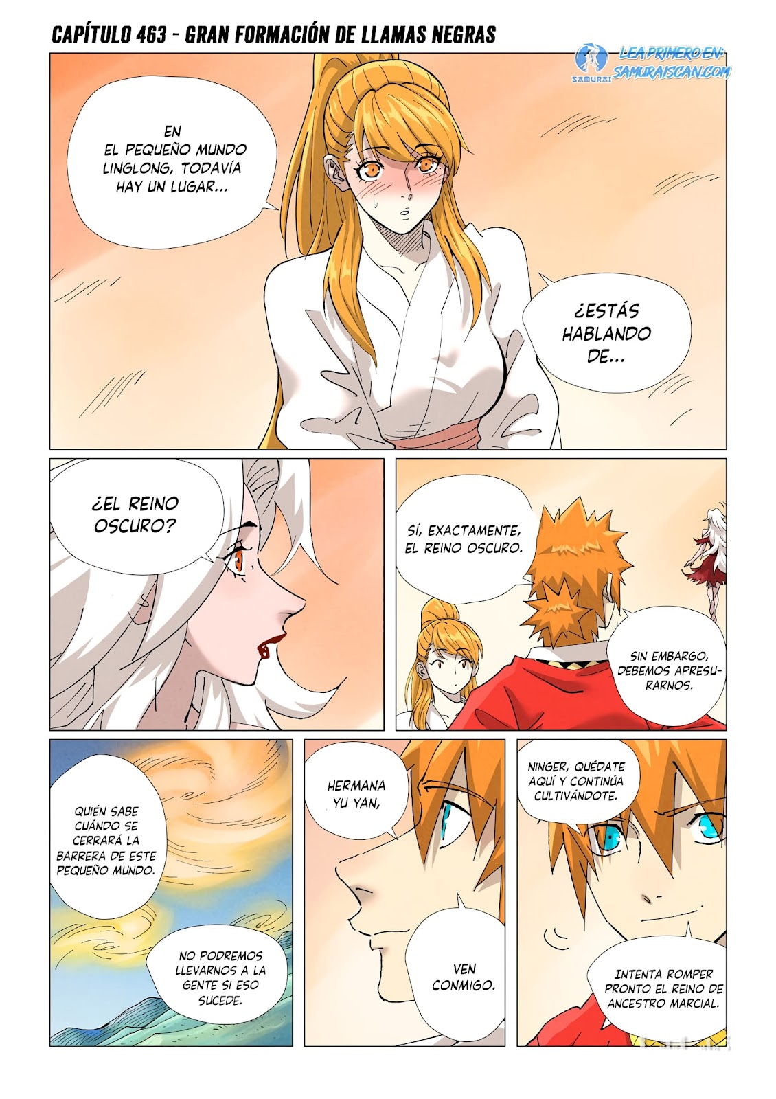 Read Tales of Demons and Gods ES Manga Online