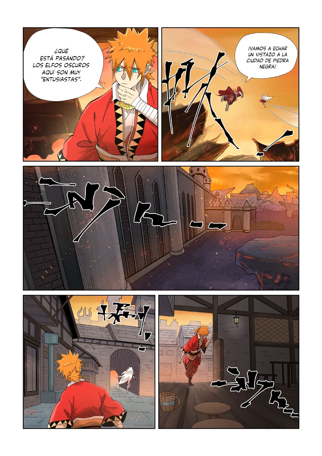 Read Tales of Demons and Gods ES Manga Online