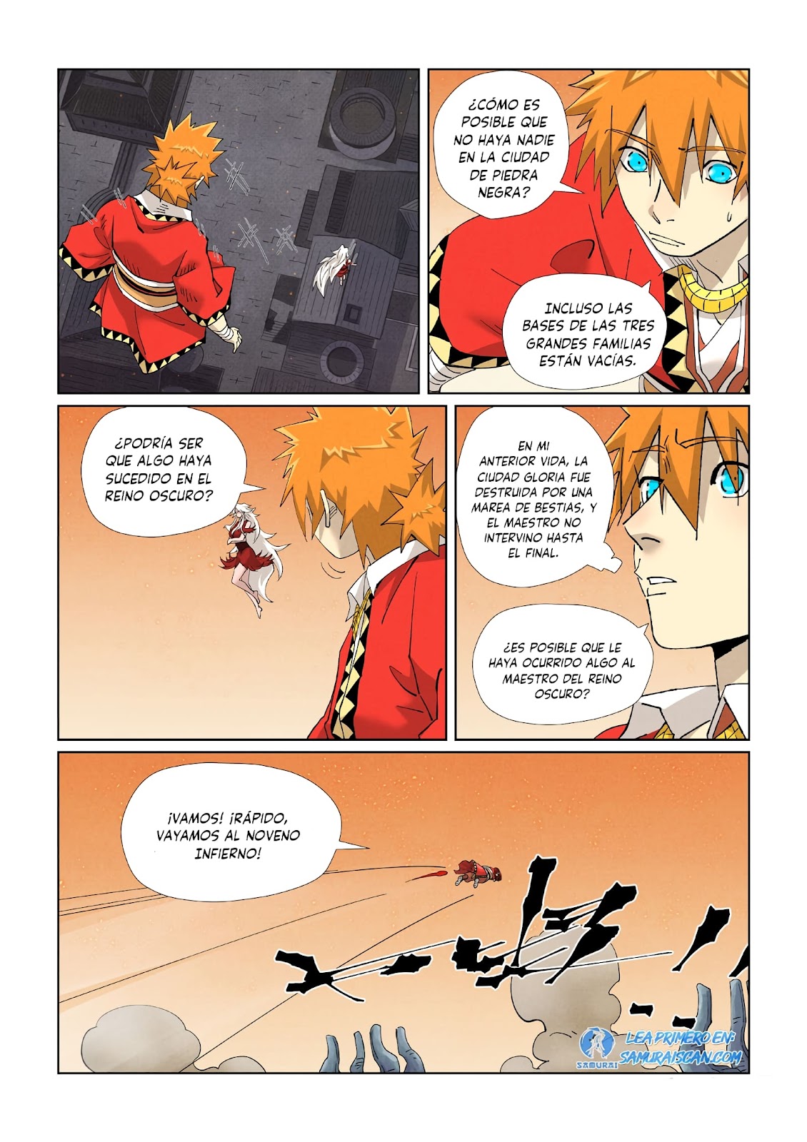 Read Tales of Demons and Gods ES Manga Online