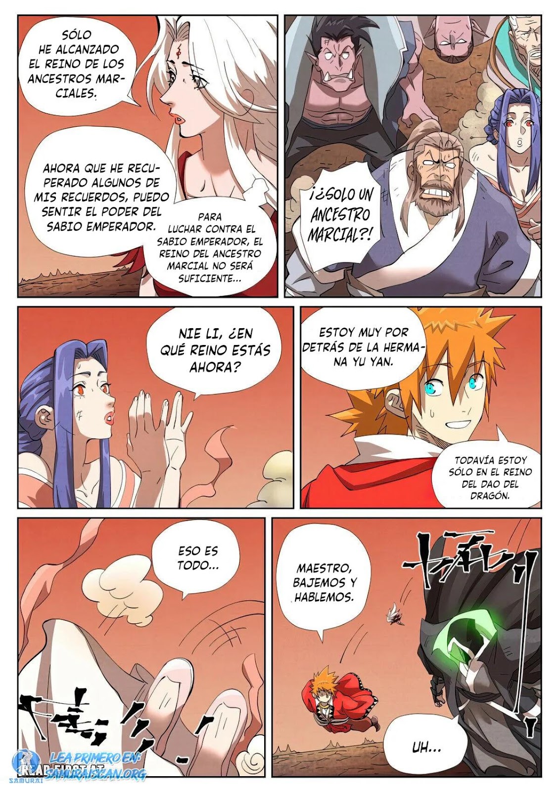 Read Tales of Demons and Gods ES Manga Online