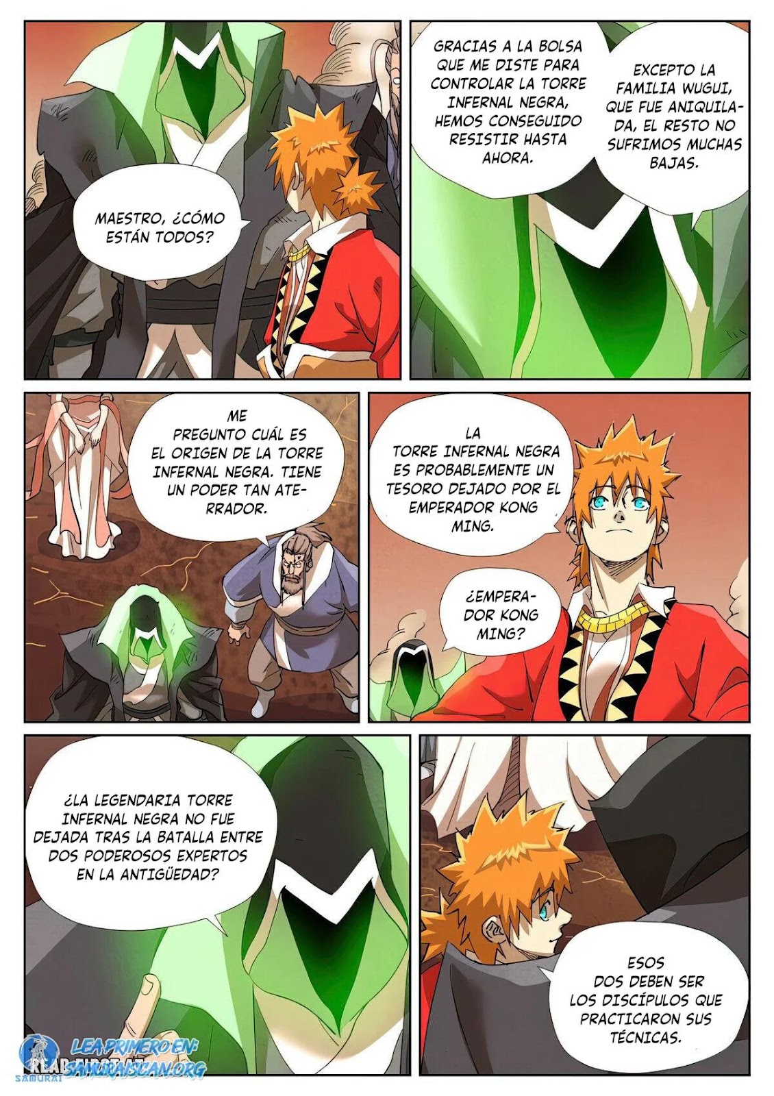 Read Tales of Demons and Gods ES Manga Online
