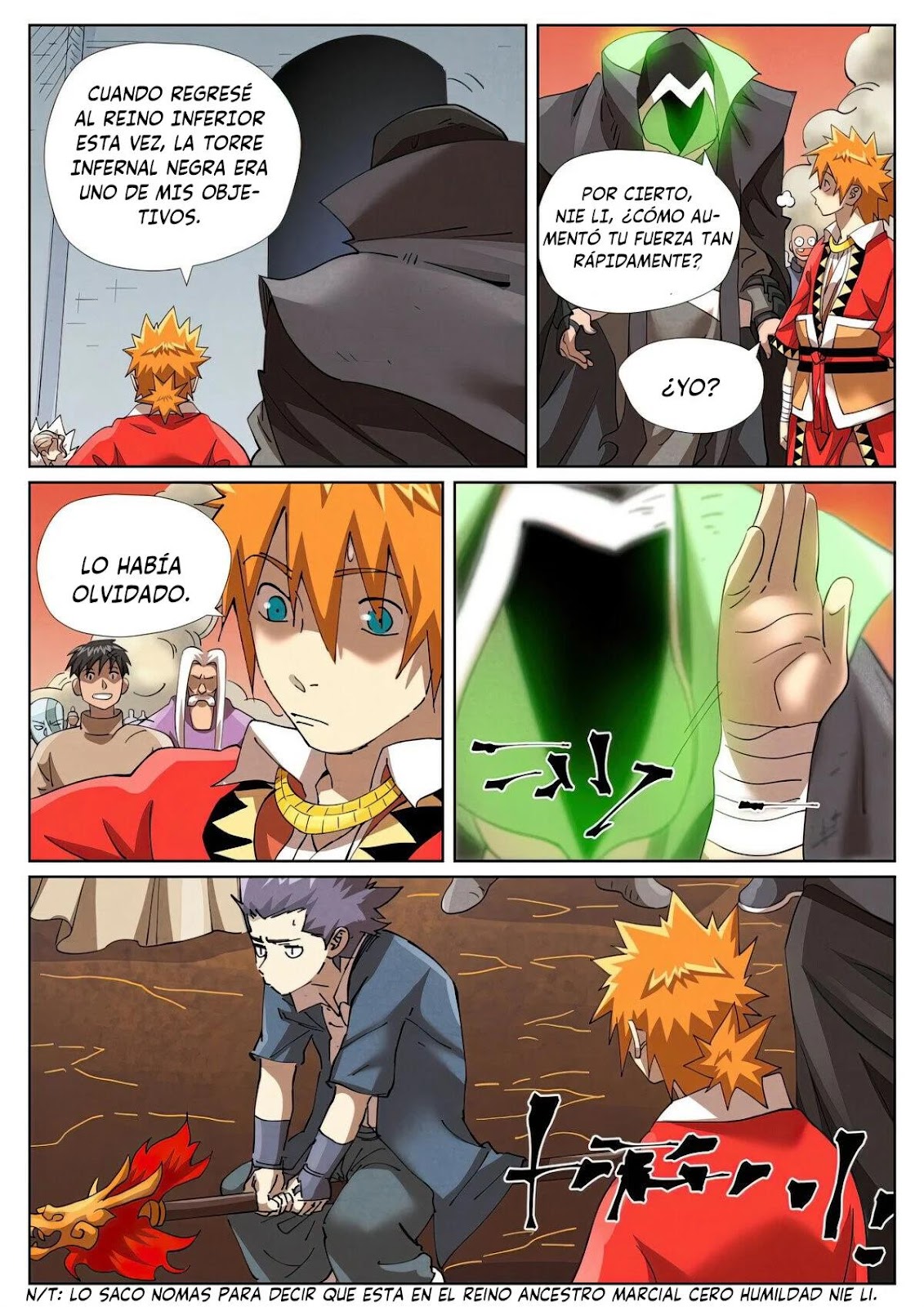 Read Tales of Demons and Gods ES Manga Online
