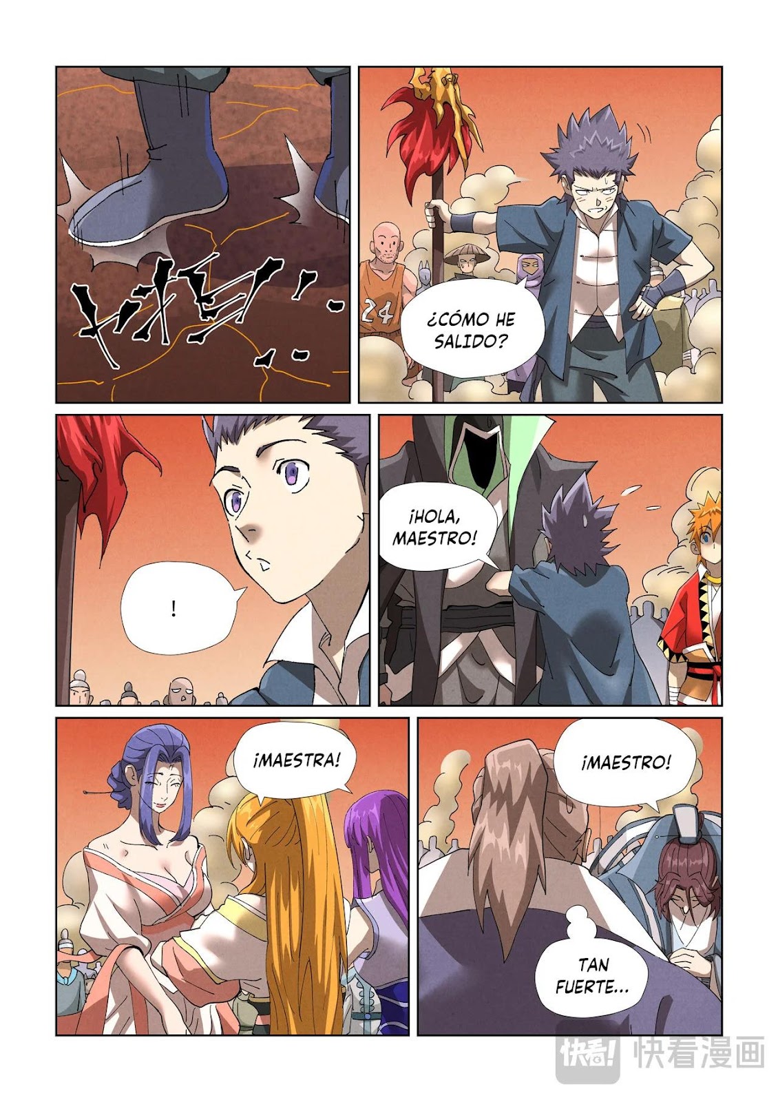 Read Tales of Demons and Gods ES Manga Online