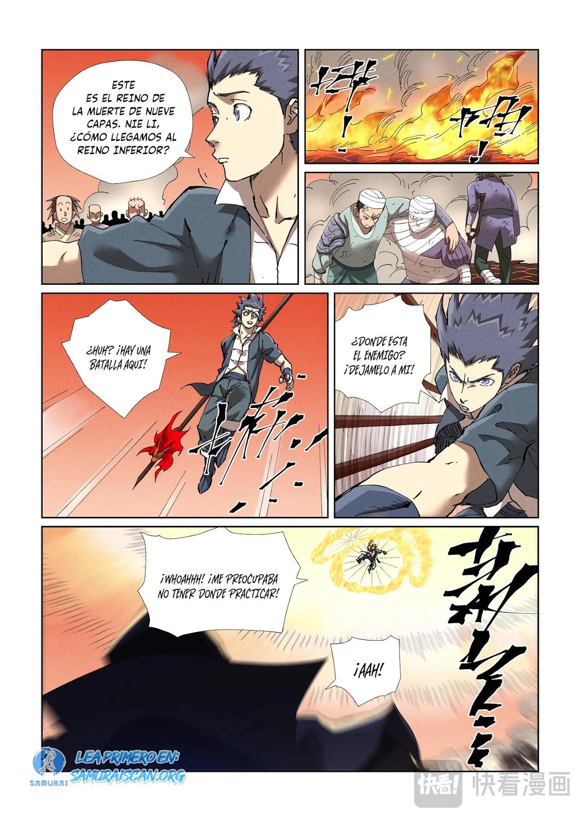 Read Tales of Demons and Gods ES Manga Online