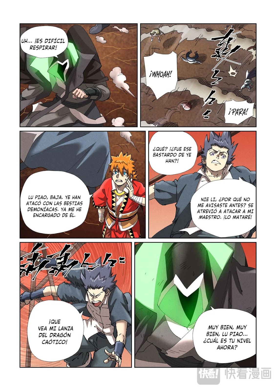 Read Tales of Demons and Gods ES Manga Online