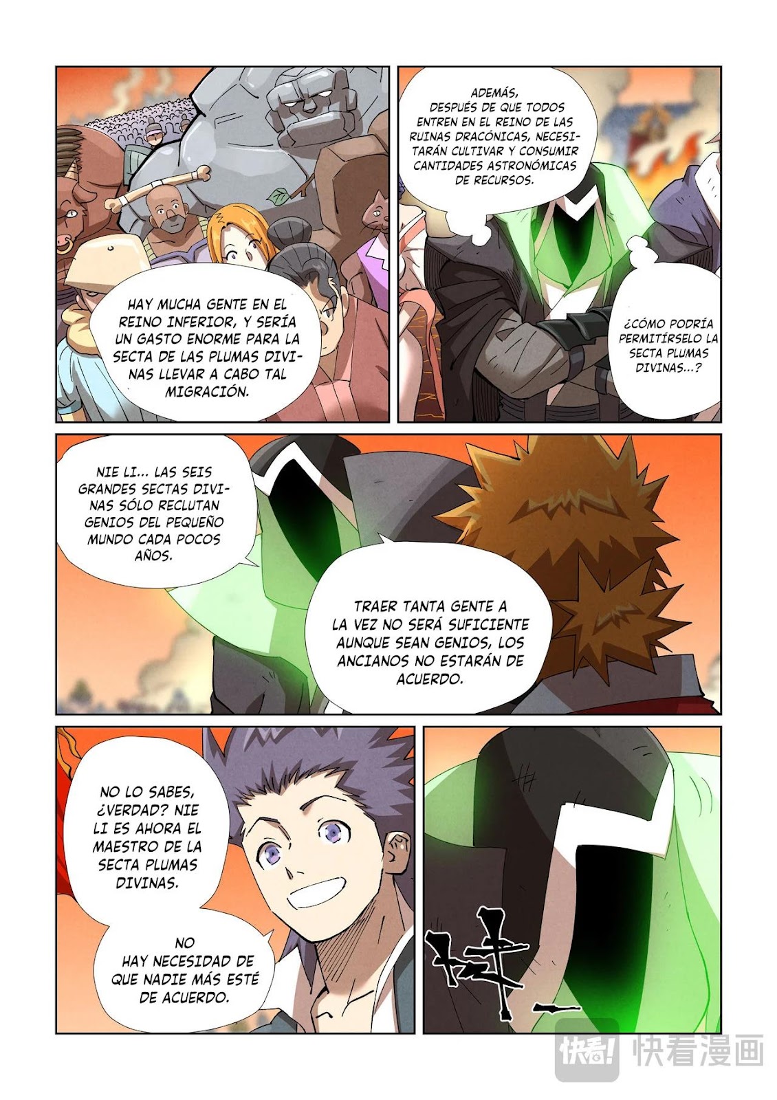 Read Tales of Demons and Gods ES Manga Online