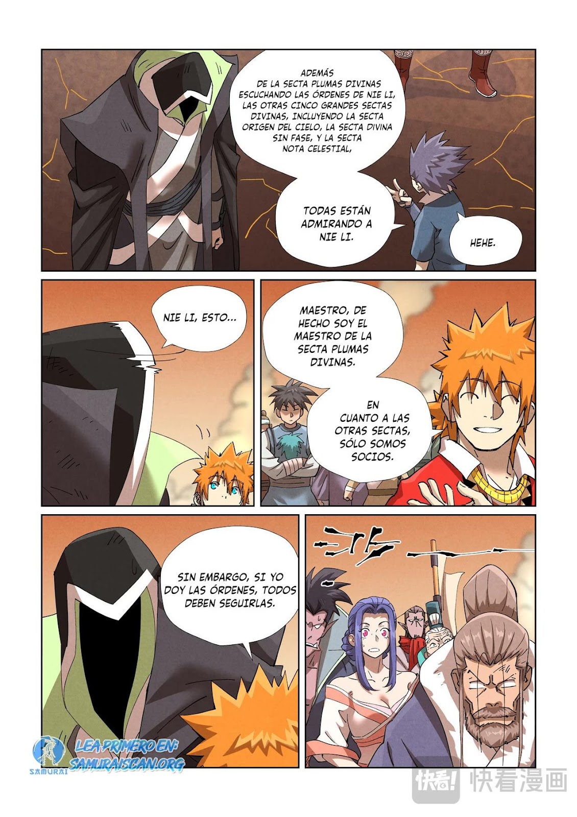 Read Tales of Demons and Gods ES Manga Online