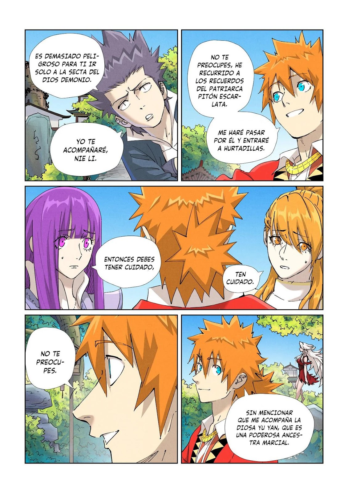 Read Tales of Demons and Gods ES Manga Online