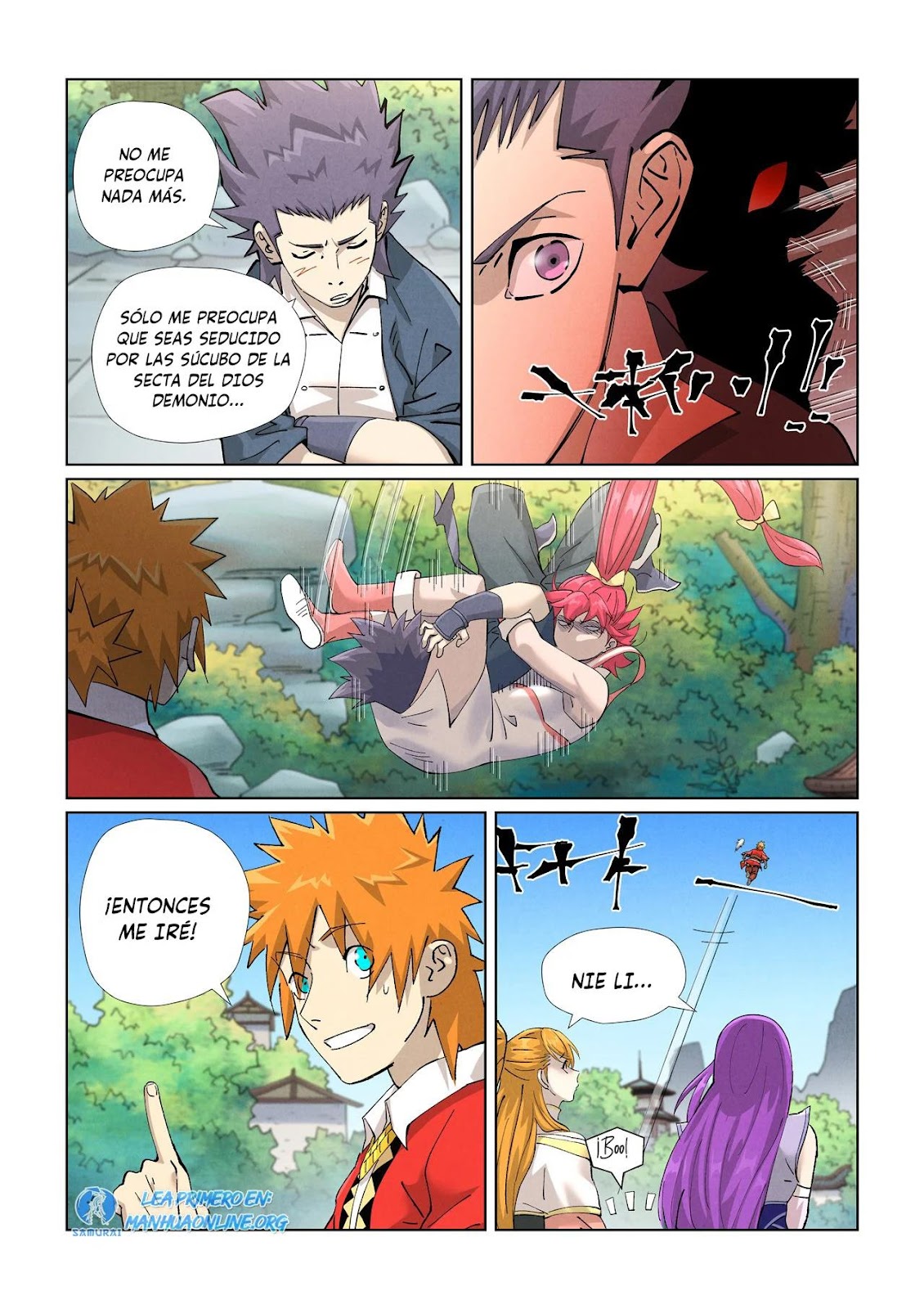 Read Tales of Demons and Gods ES Manga Online
