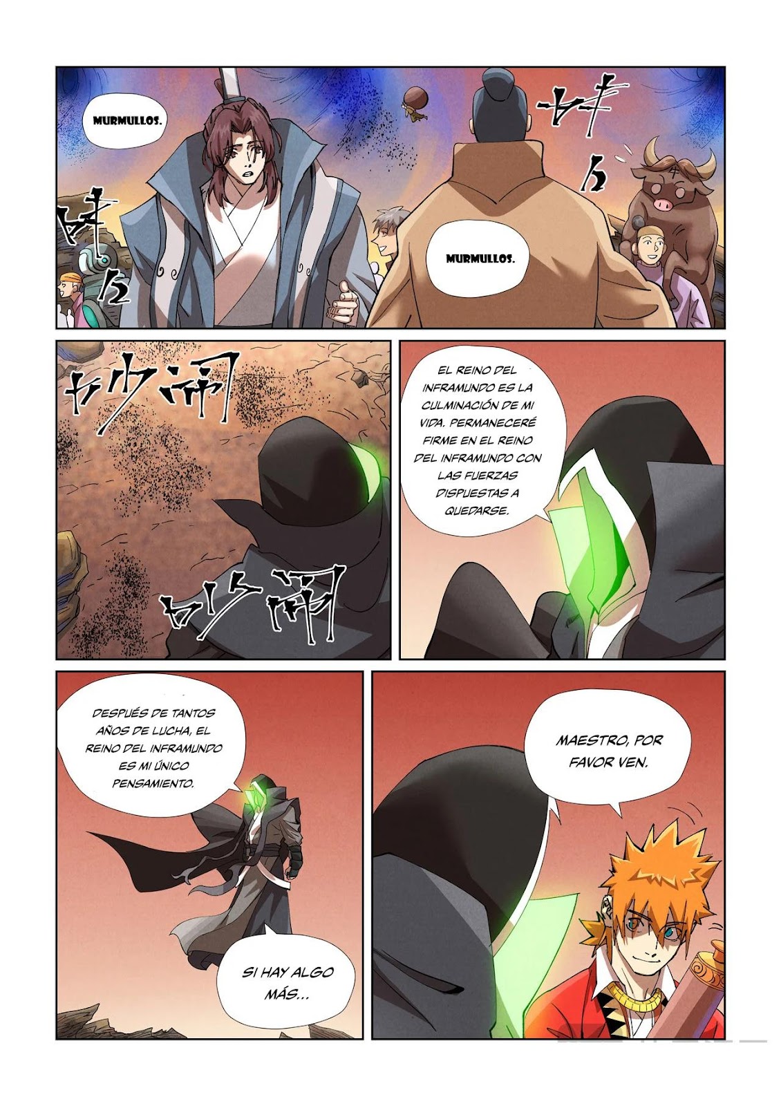 Read Tales of Demons and Gods ES Manga Online