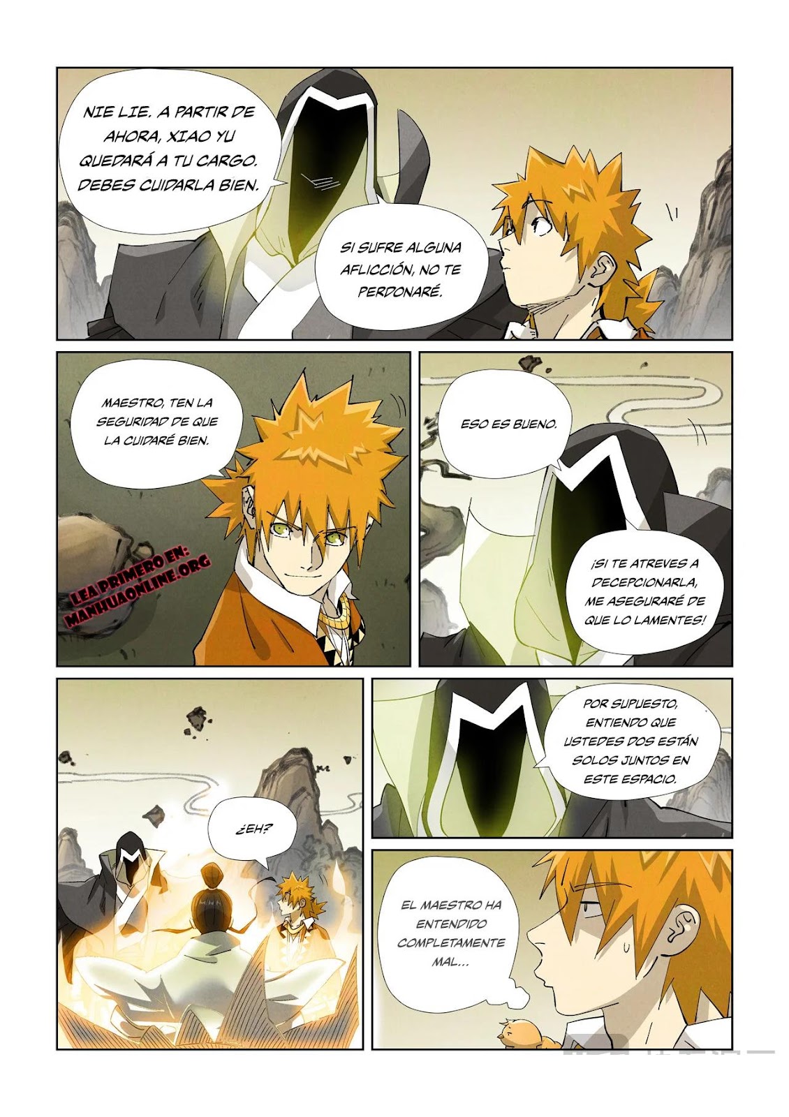 Read Tales of Demons and Gods ES Manga Online