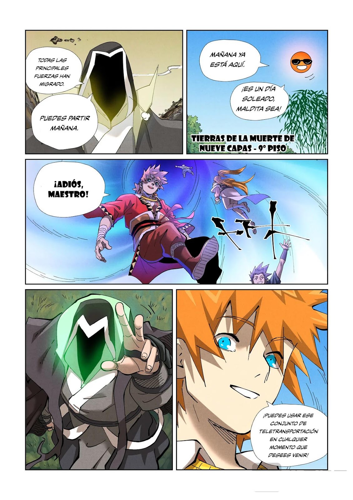 Read Tales of Demons and Gods ES Manga Online