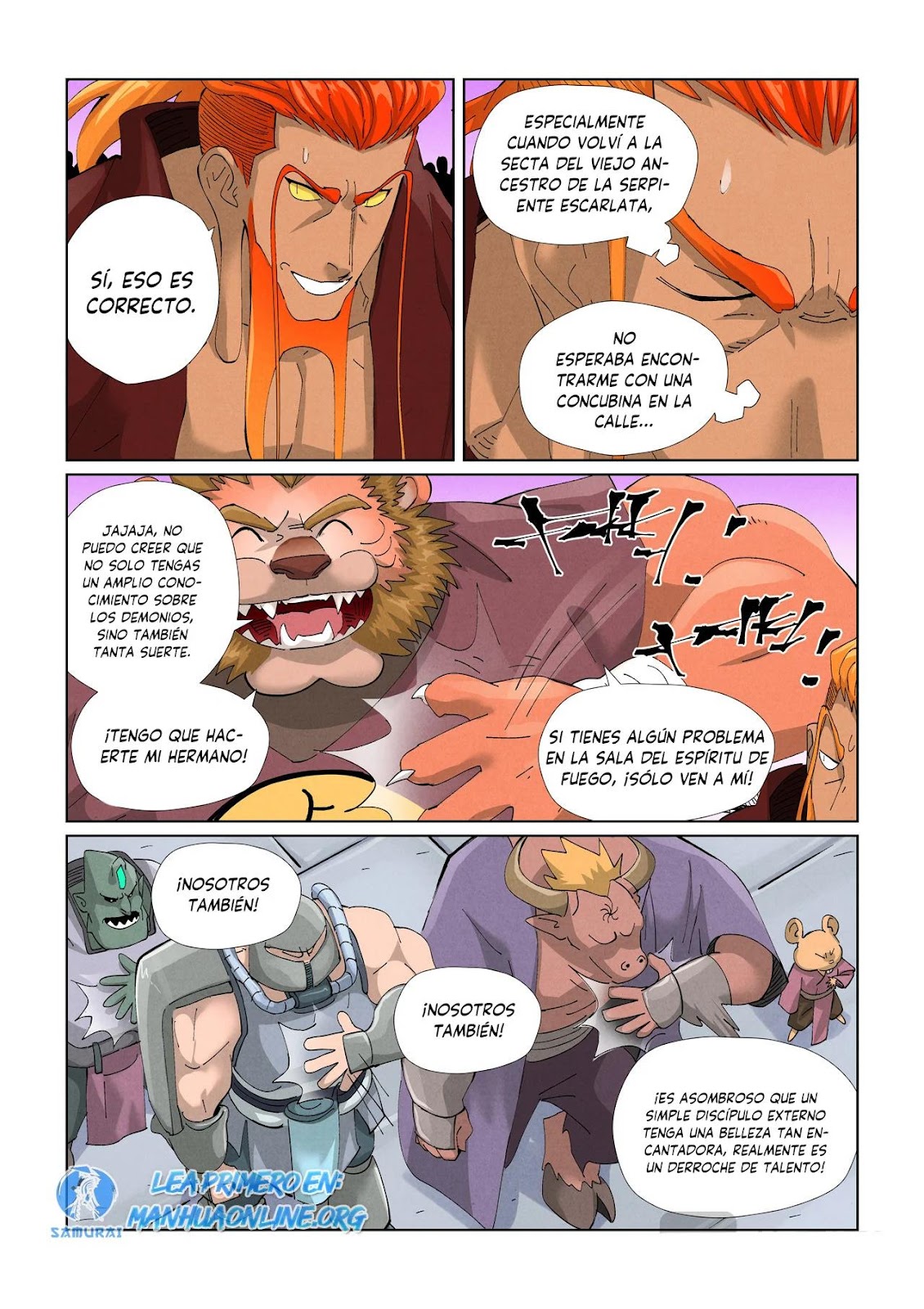 Read Tales of Demons and Gods ES Manga Online