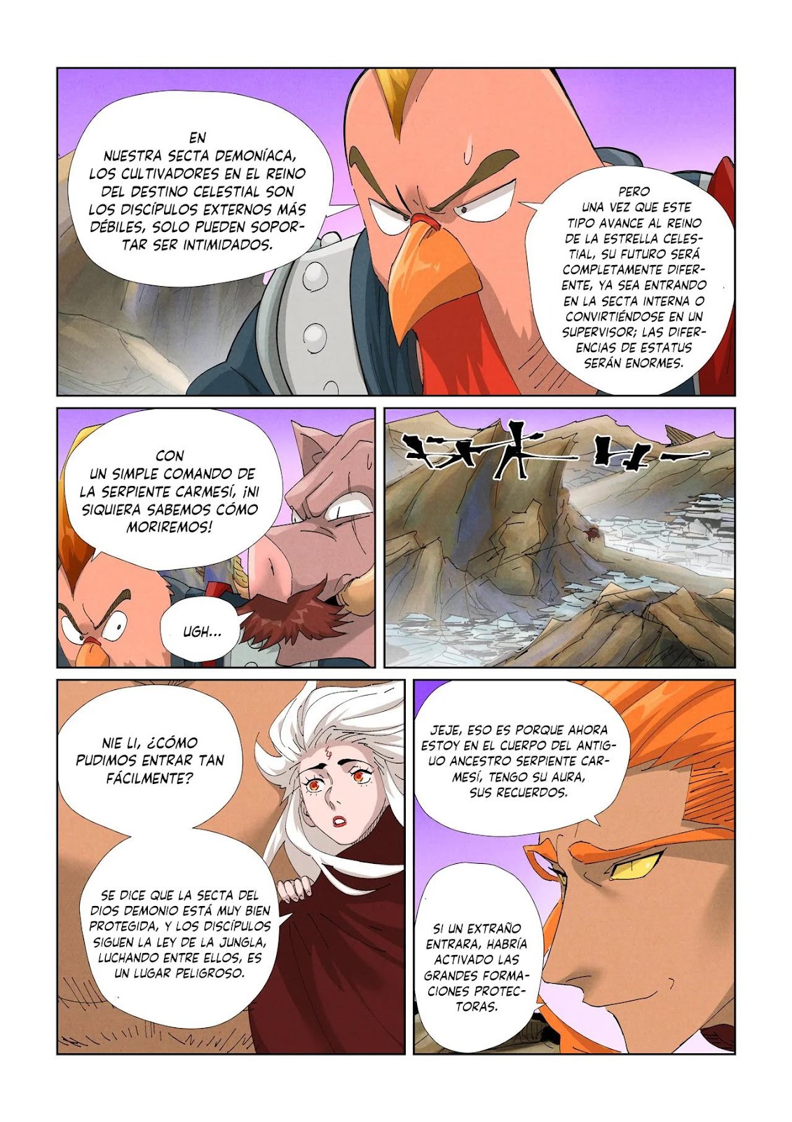 Read Tales of Demons and Gods ES Manga Online