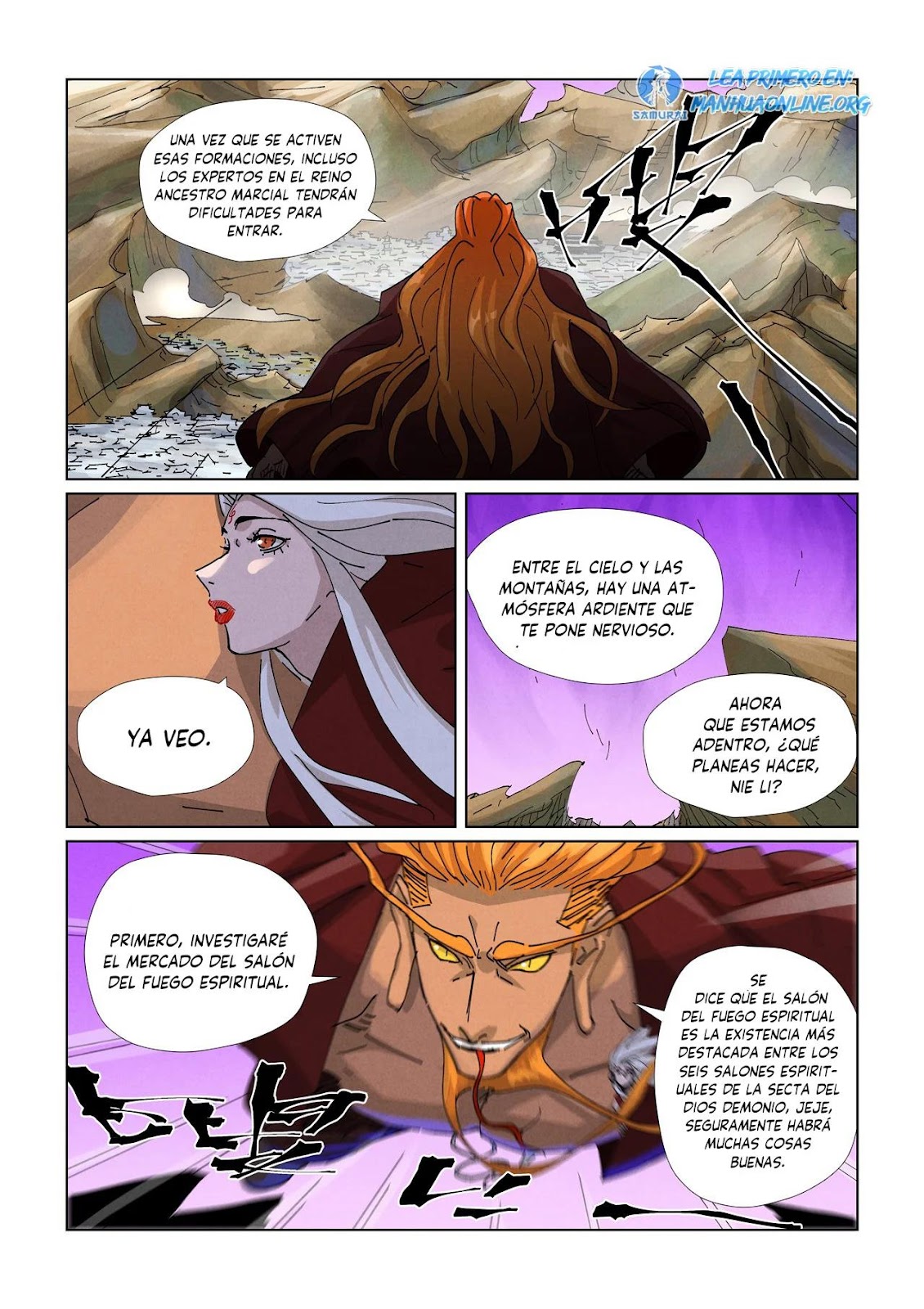 Read Tales of Demons and Gods ES Manga Online