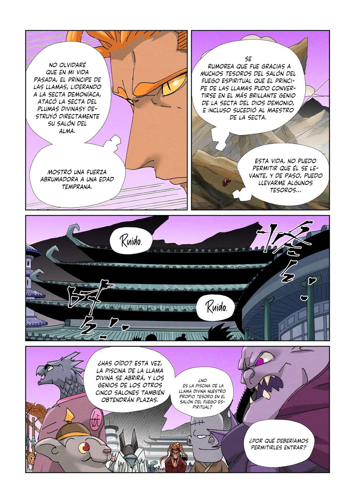 Read Tales of Demons and Gods ES Manga Online