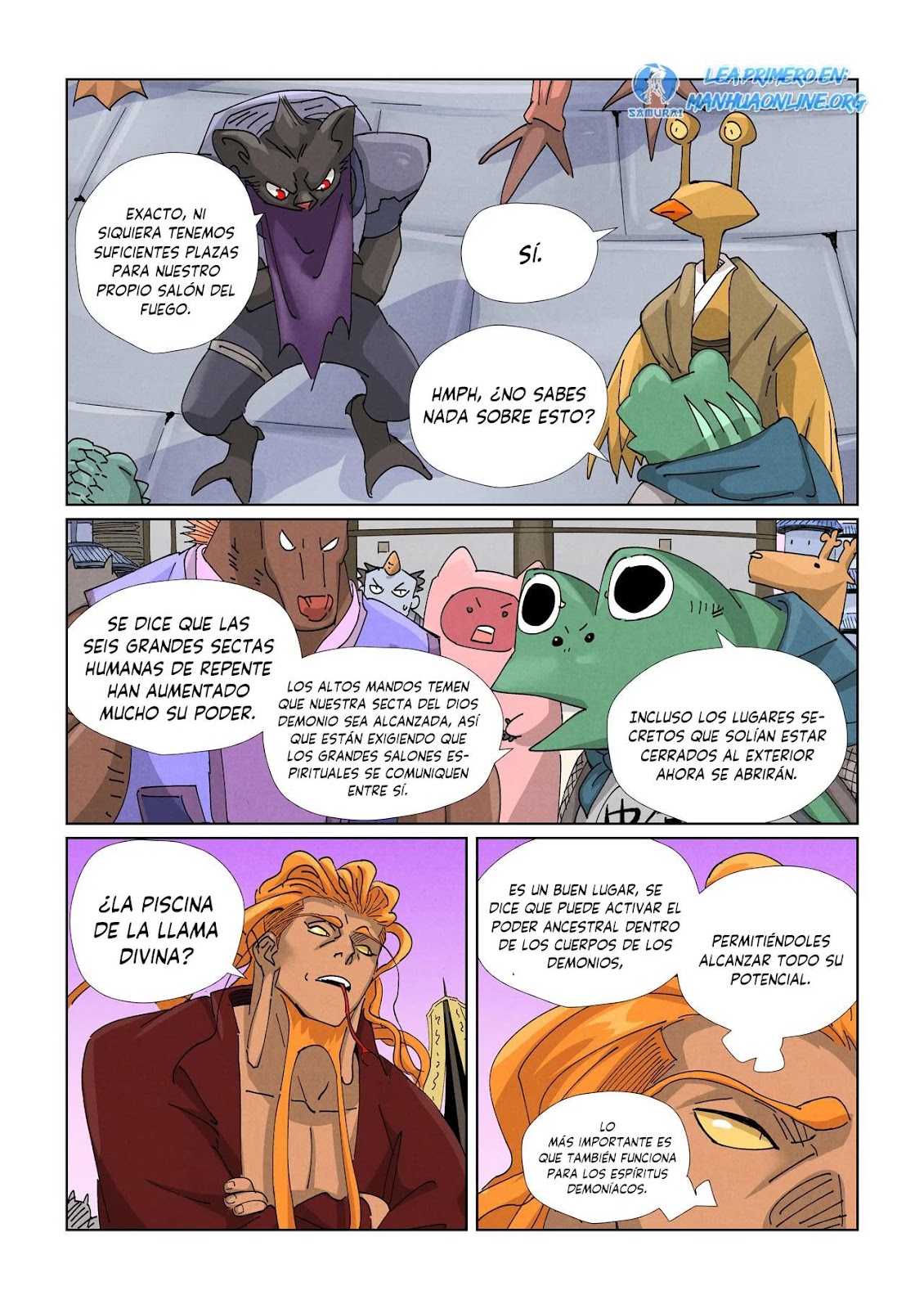 Read Tales of Demons and Gods ES Manga Online