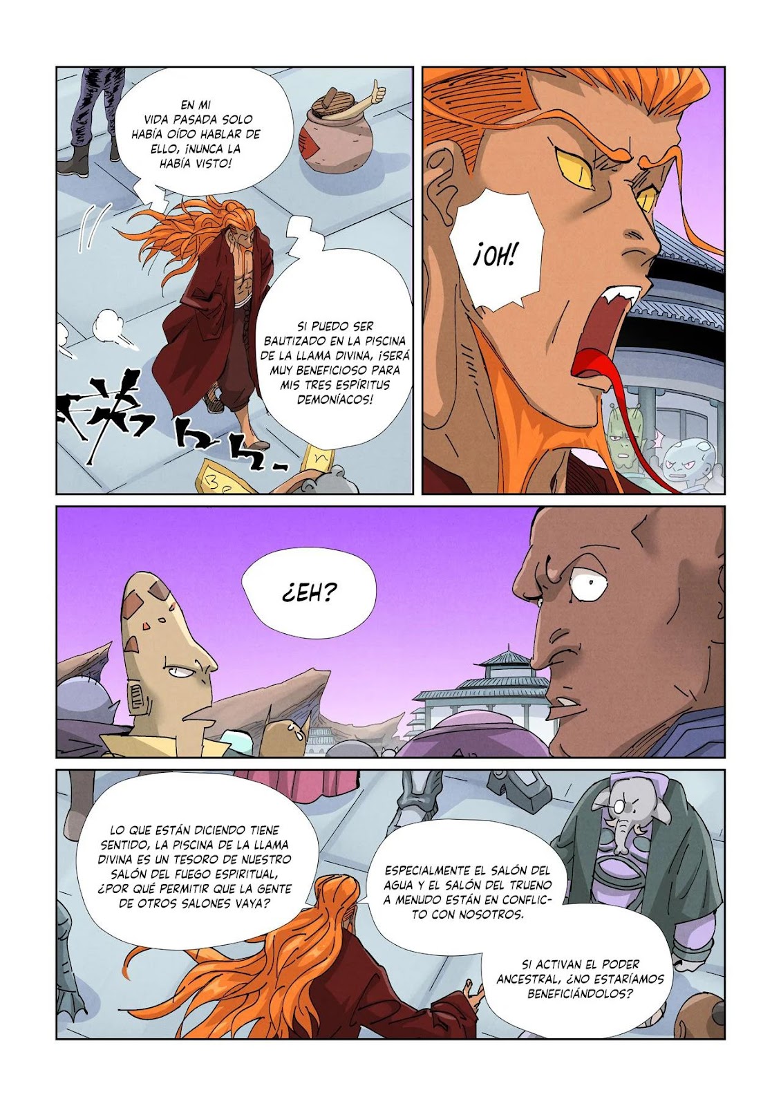 Read Tales of Demons and Gods ES Manga Online
