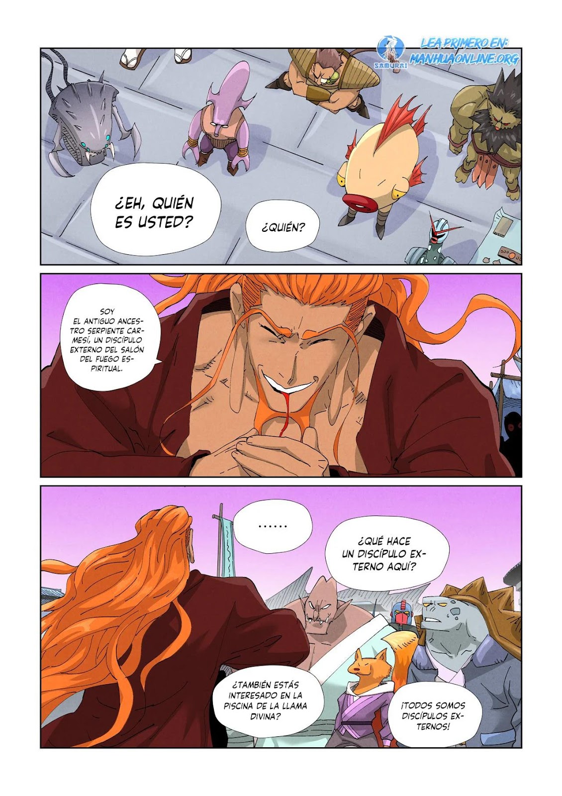 Read Tales of Demons and Gods ES Manga Online