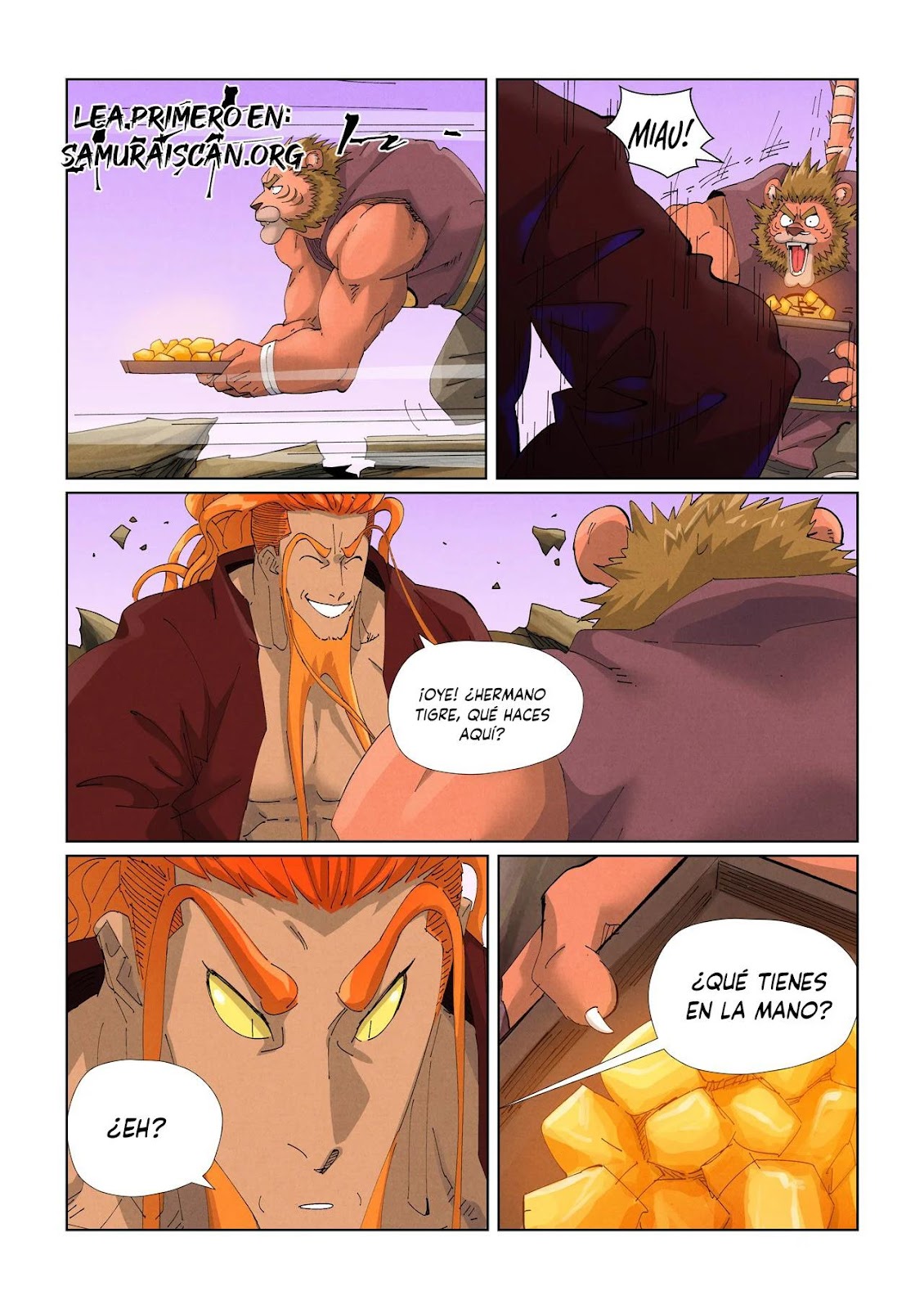 Read Tales of Demons and Gods ES Manga Online