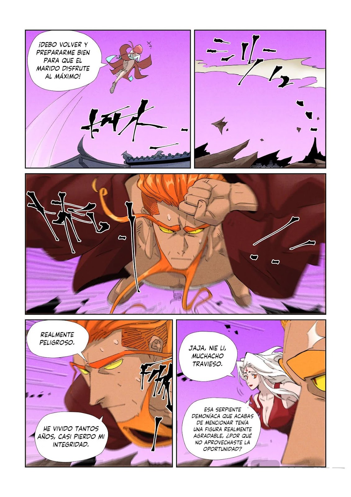 Read Tales of Demons and Gods ES Manga Online