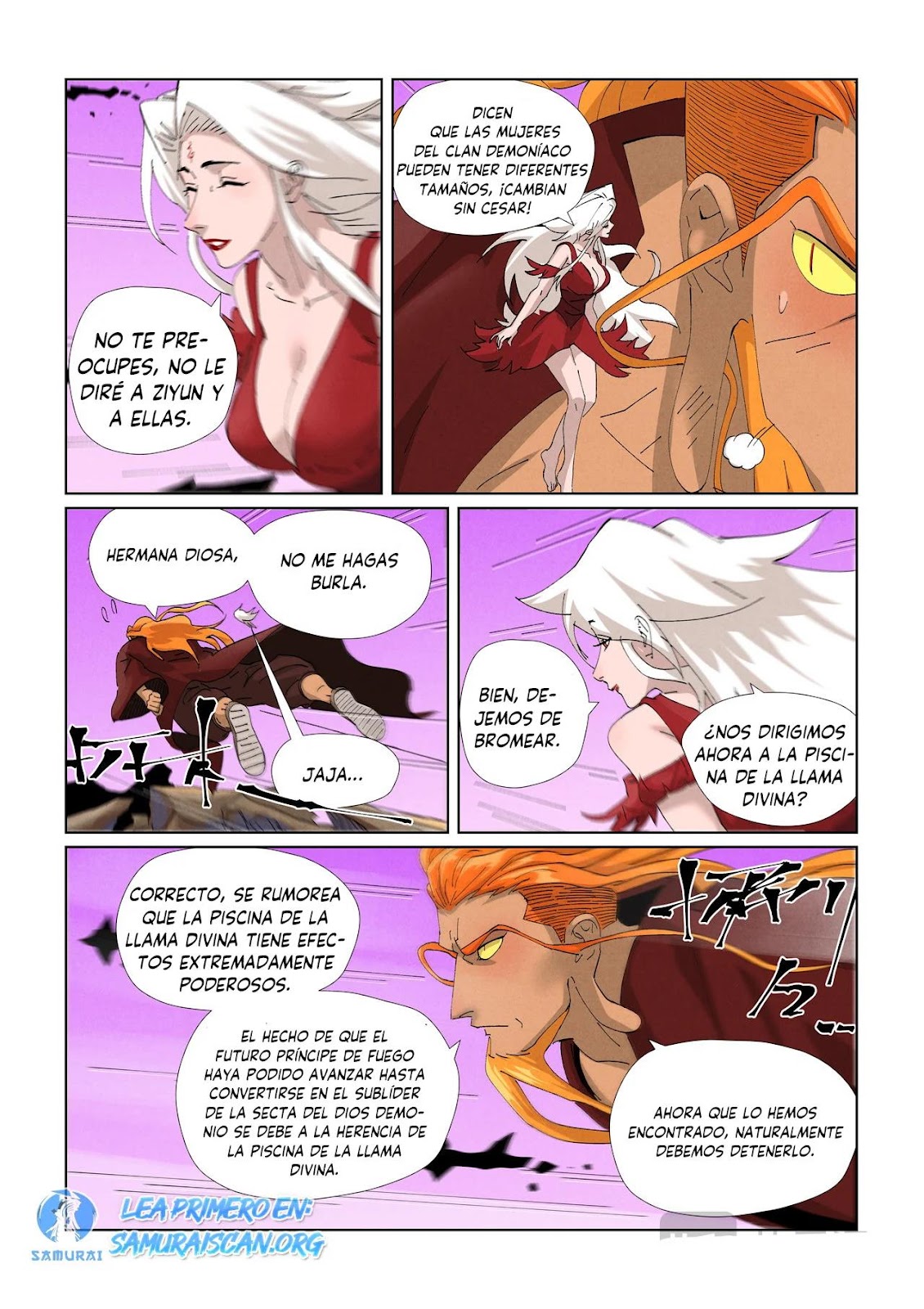 Read Tales of Demons and Gods ES Manga Online
