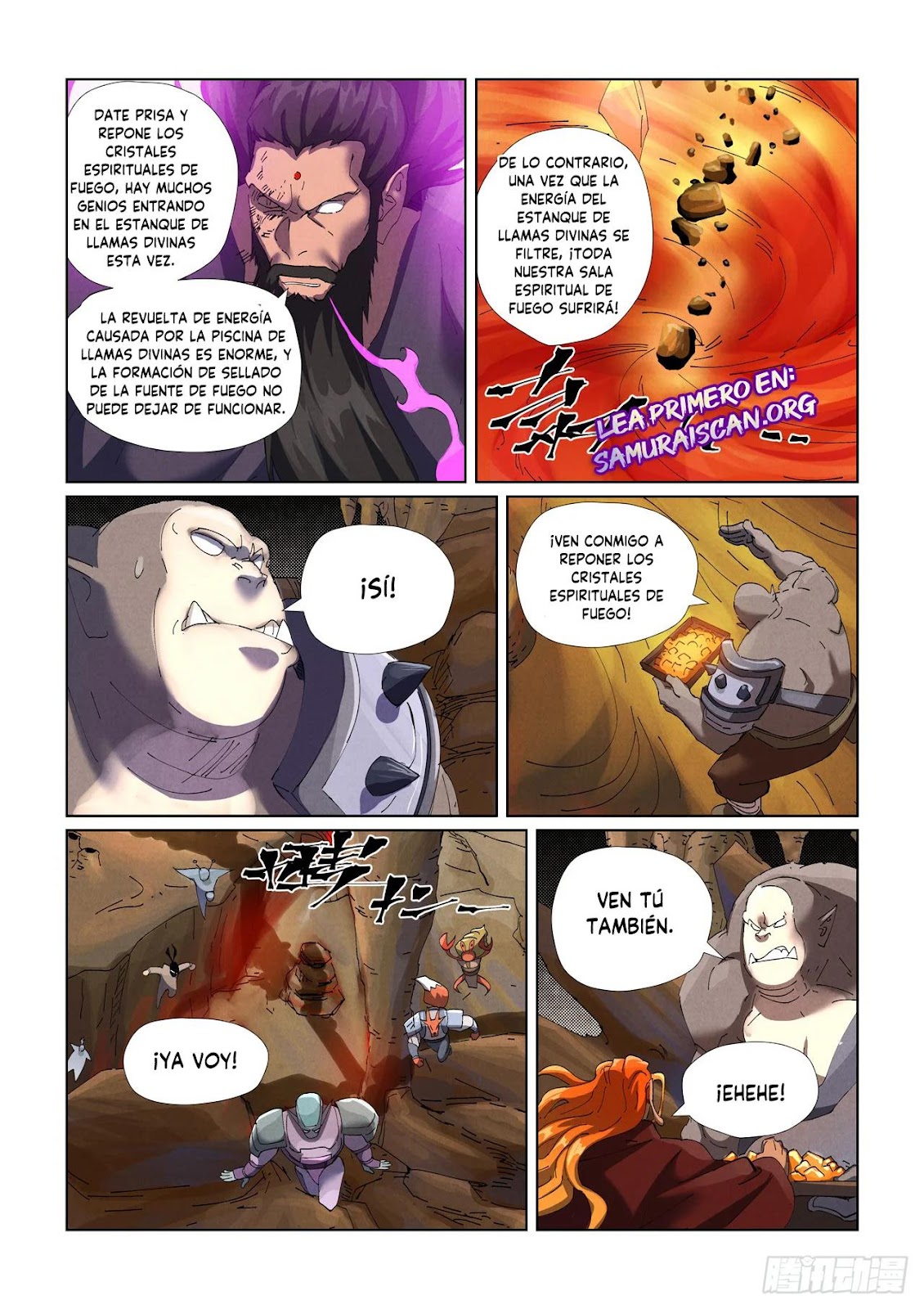 Read Tales of Demons and Gods ES Manga Online