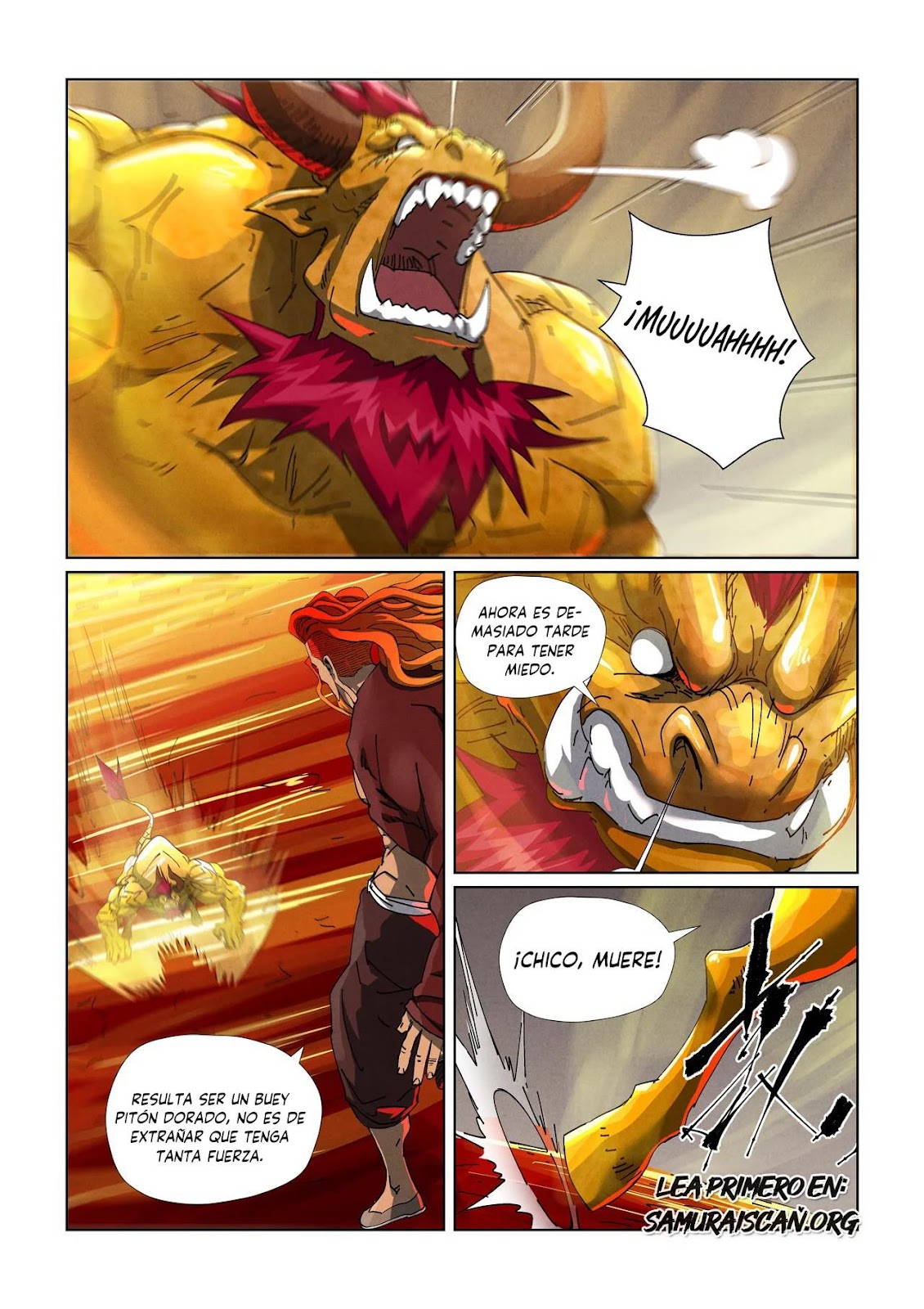Read Tales of Demons and Gods ES Manga Online