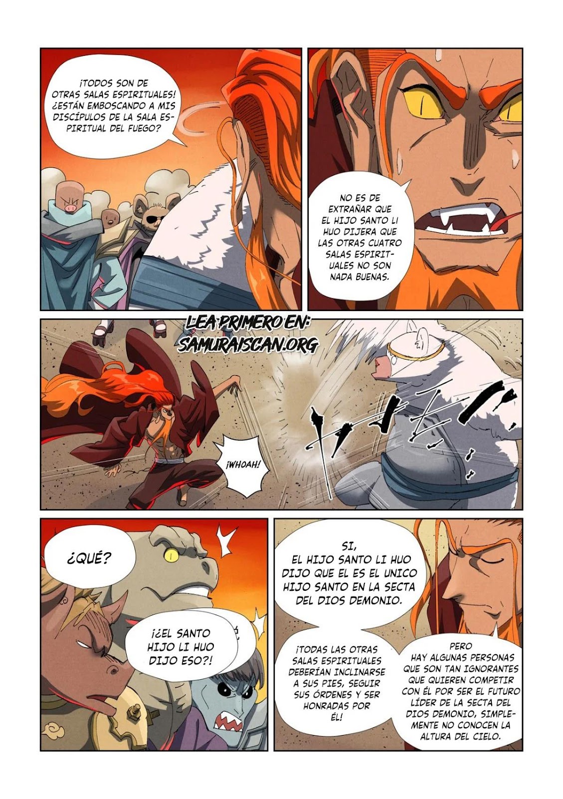 Read Tales of Demons and Gods ES Manga Online