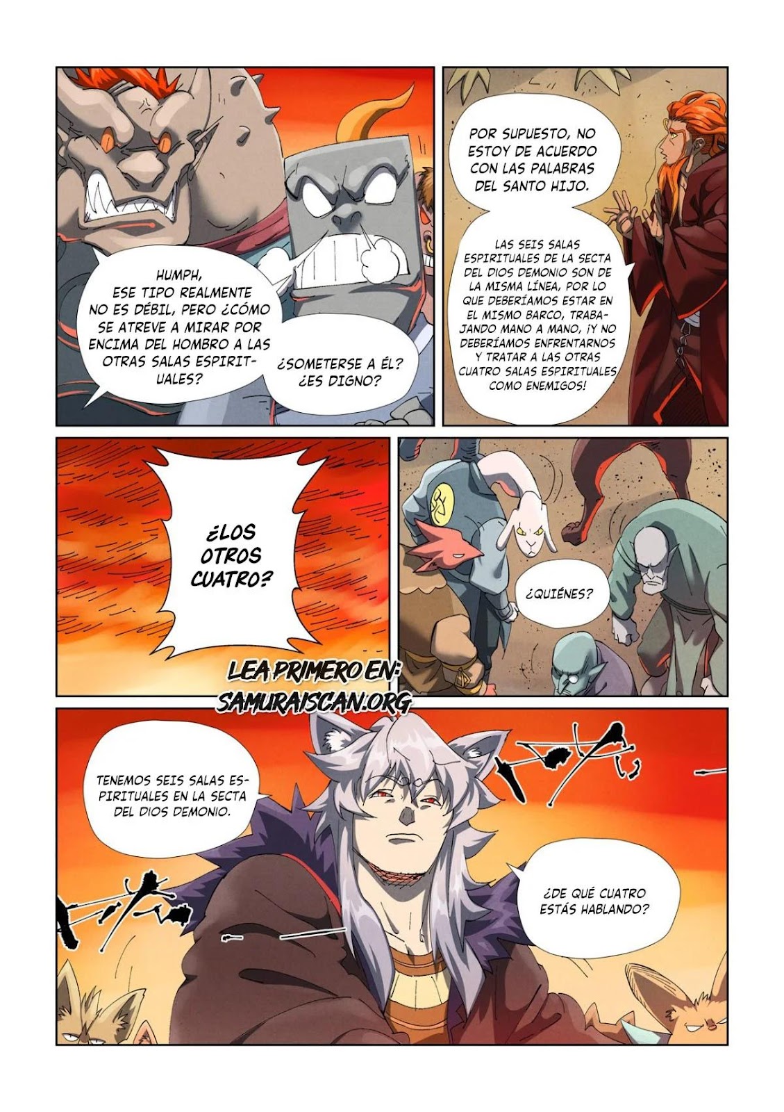 Read Tales of Demons and Gods ES Manga Online