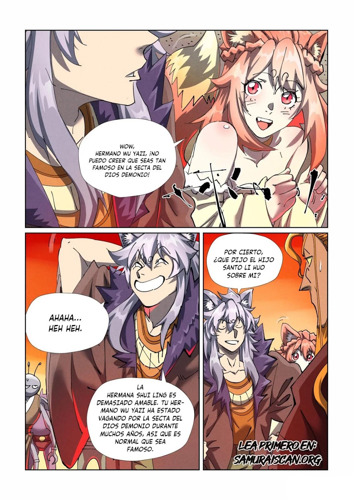 Read Tales of Demons and Gods ES Manga Online