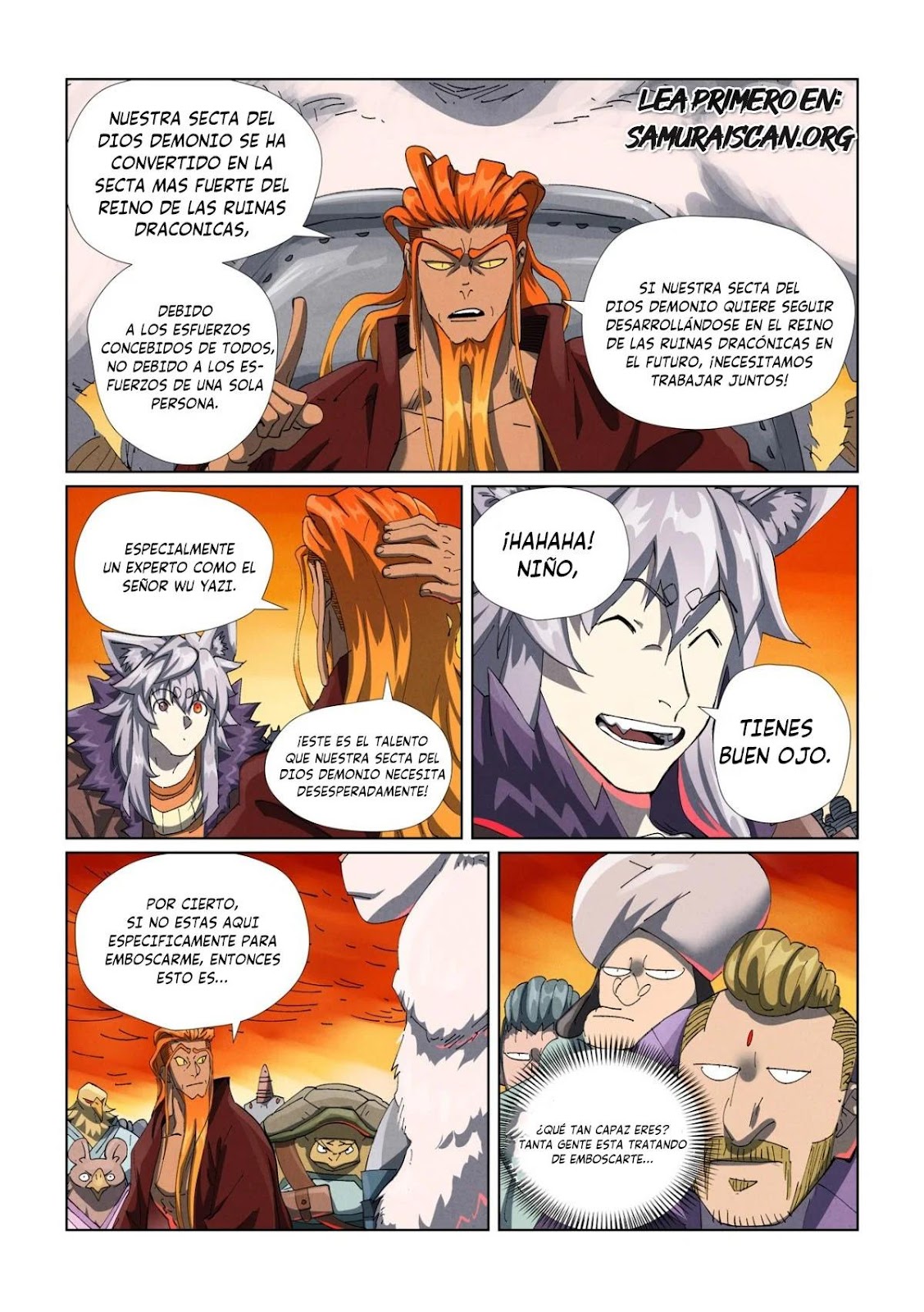 Read Tales of Demons and Gods ES Manga Online