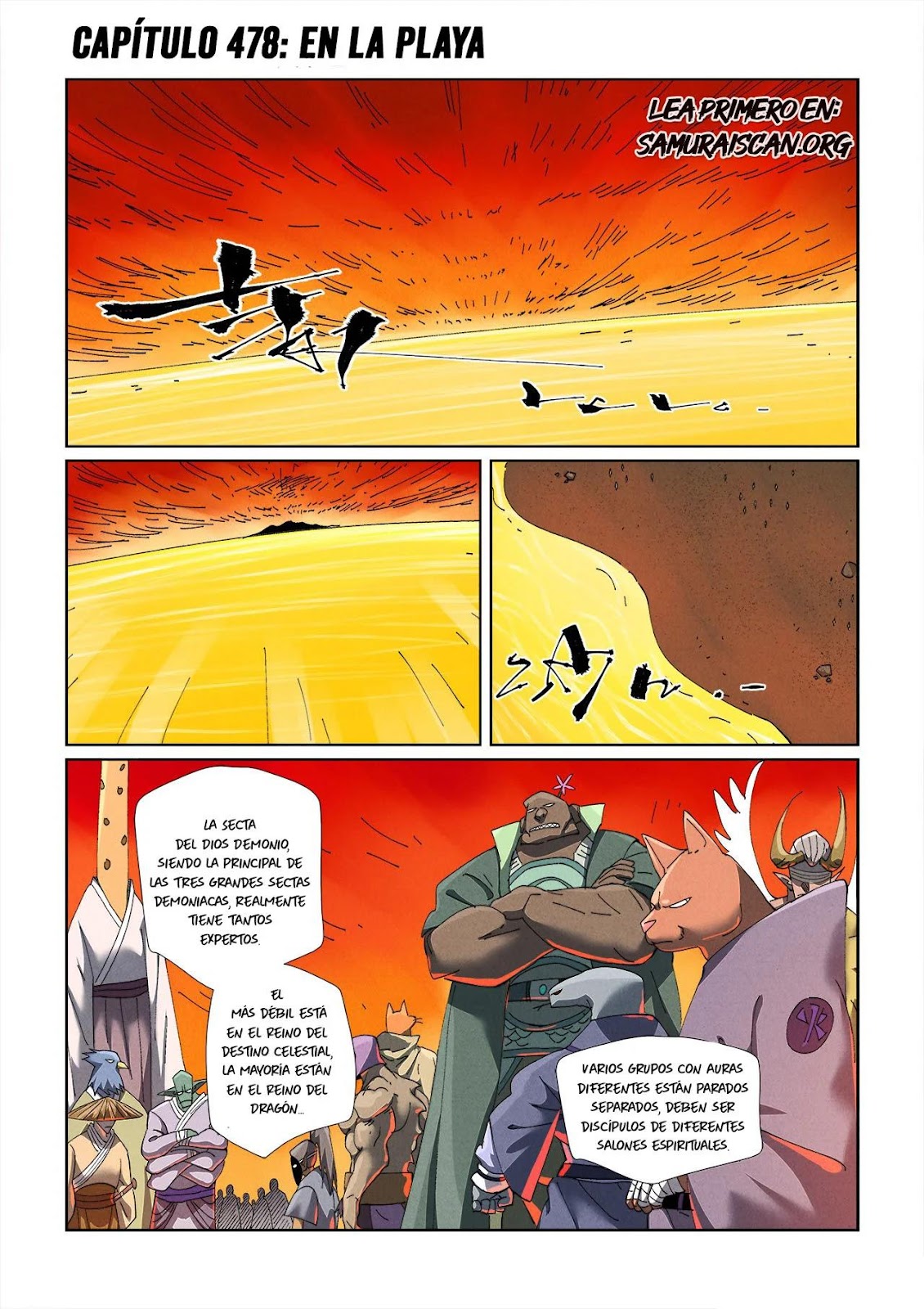 Read Tales of Demons and Gods ES Manga Online