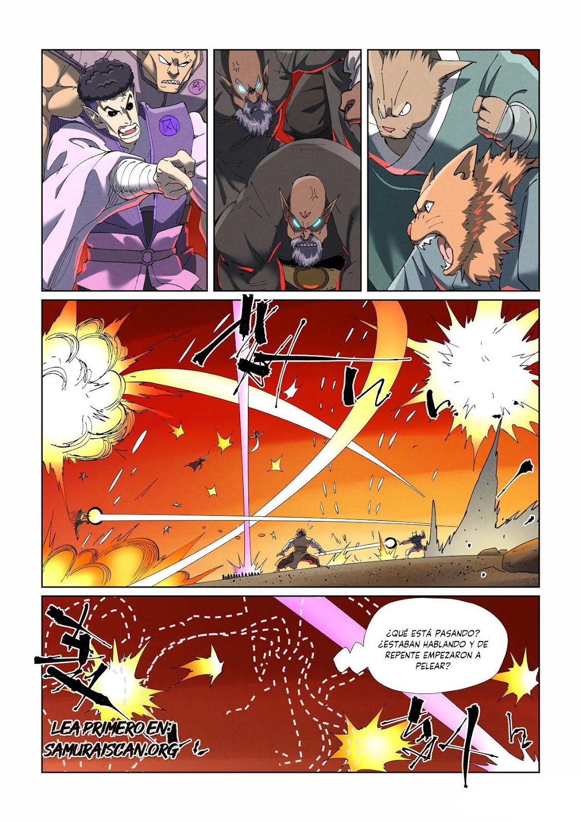 Read Tales of Demons and Gods ES Manga Online