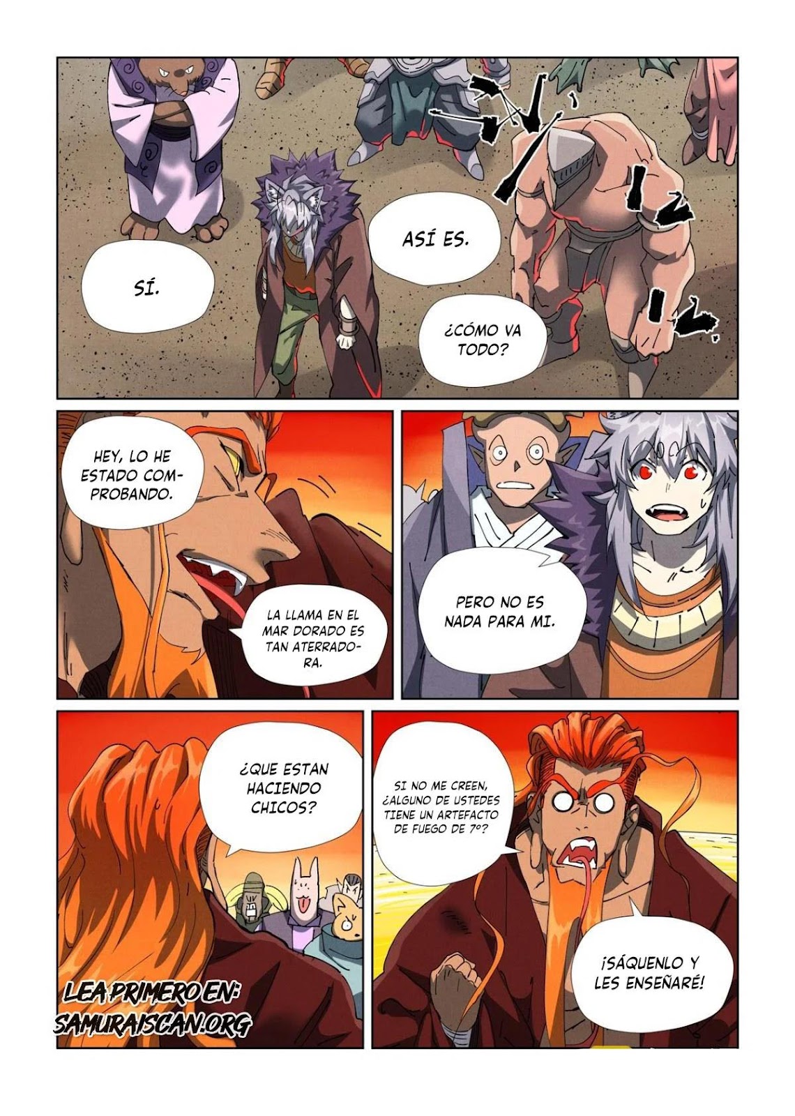 Read Tales of Demons and Gods ES Manga Online