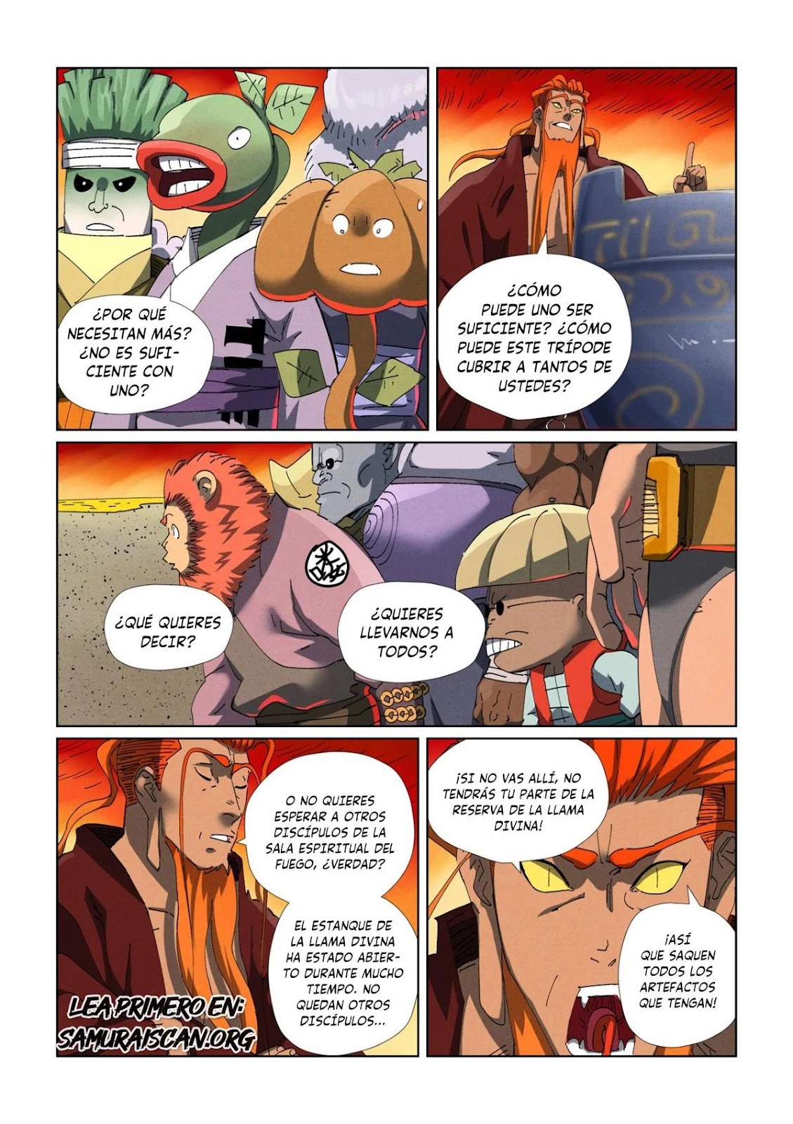 Read Tales of Demons and Gods ES Manga Online