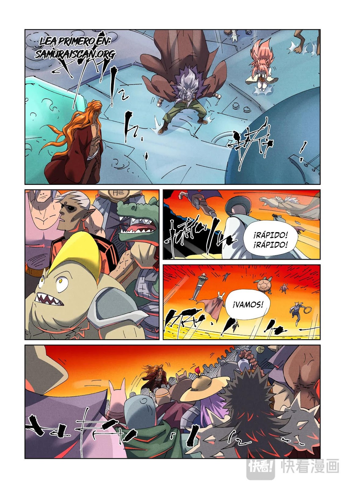 Read Tales of Demons and Gods ES Manga Online