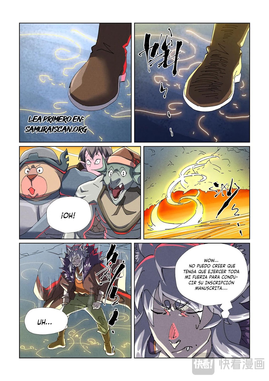 Read Tales of Demons and Gods ES Manga Online