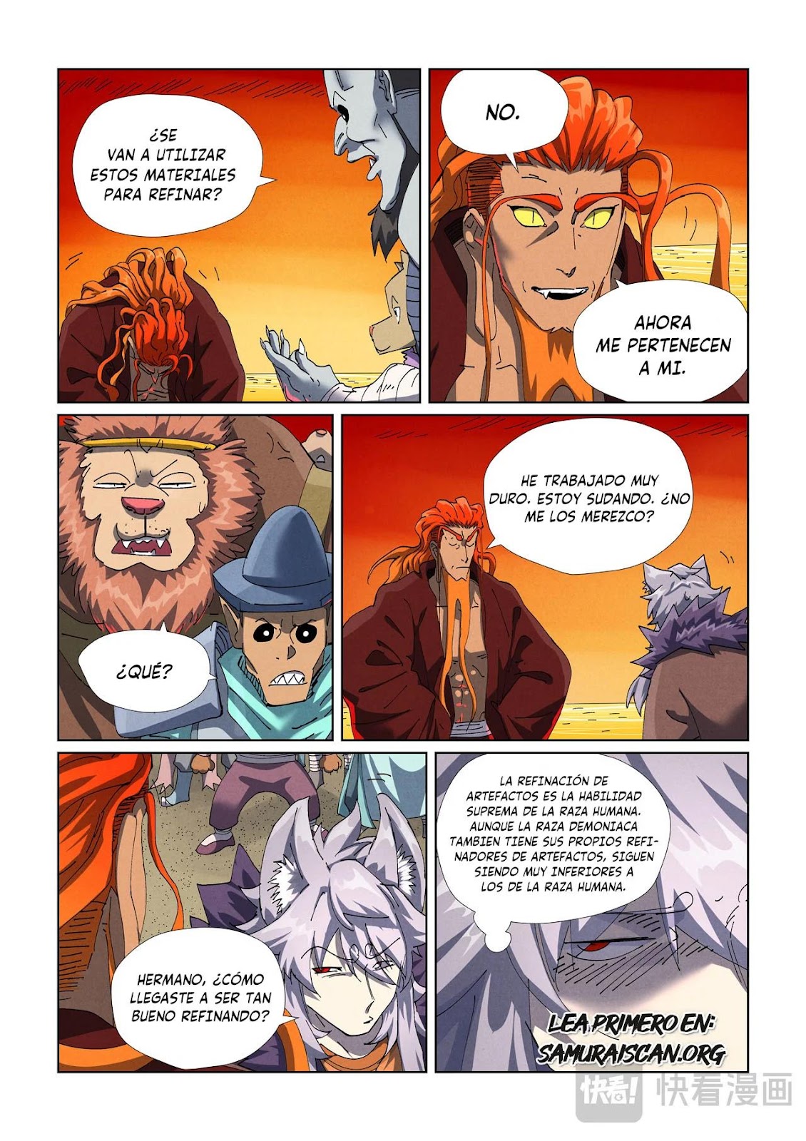 Read Tales of Demons and Gods ES Manga Online