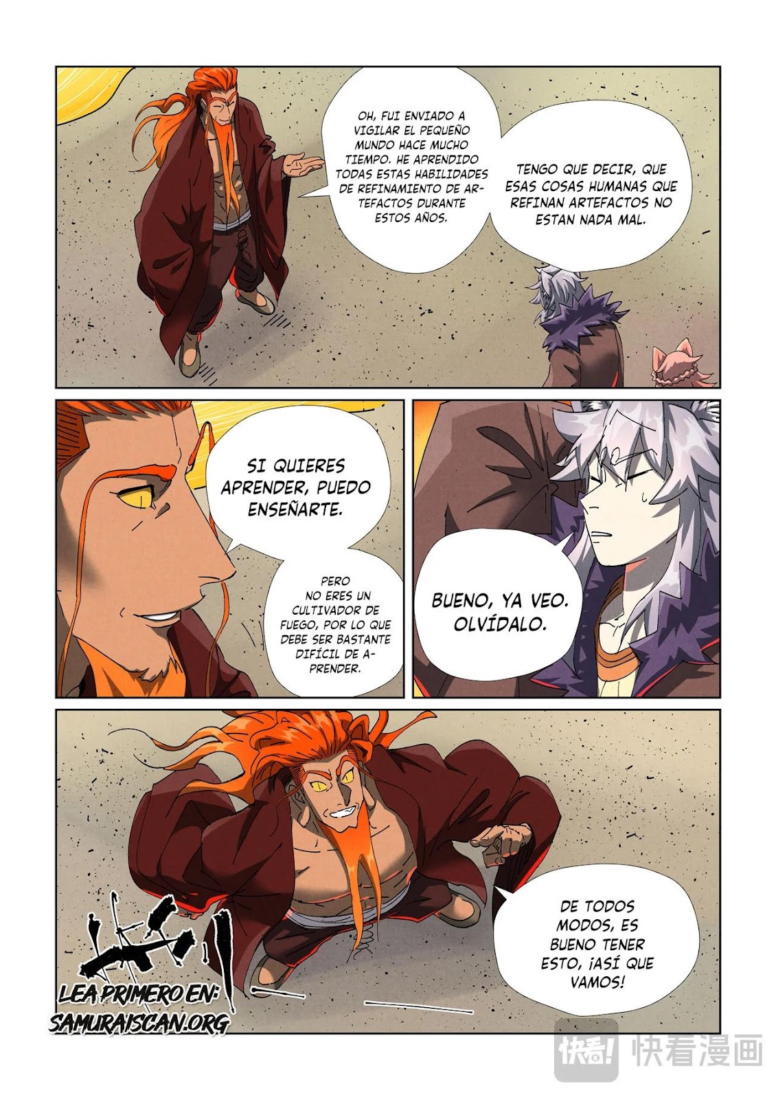 Read Tales of Demons and Gods ES Manga Online